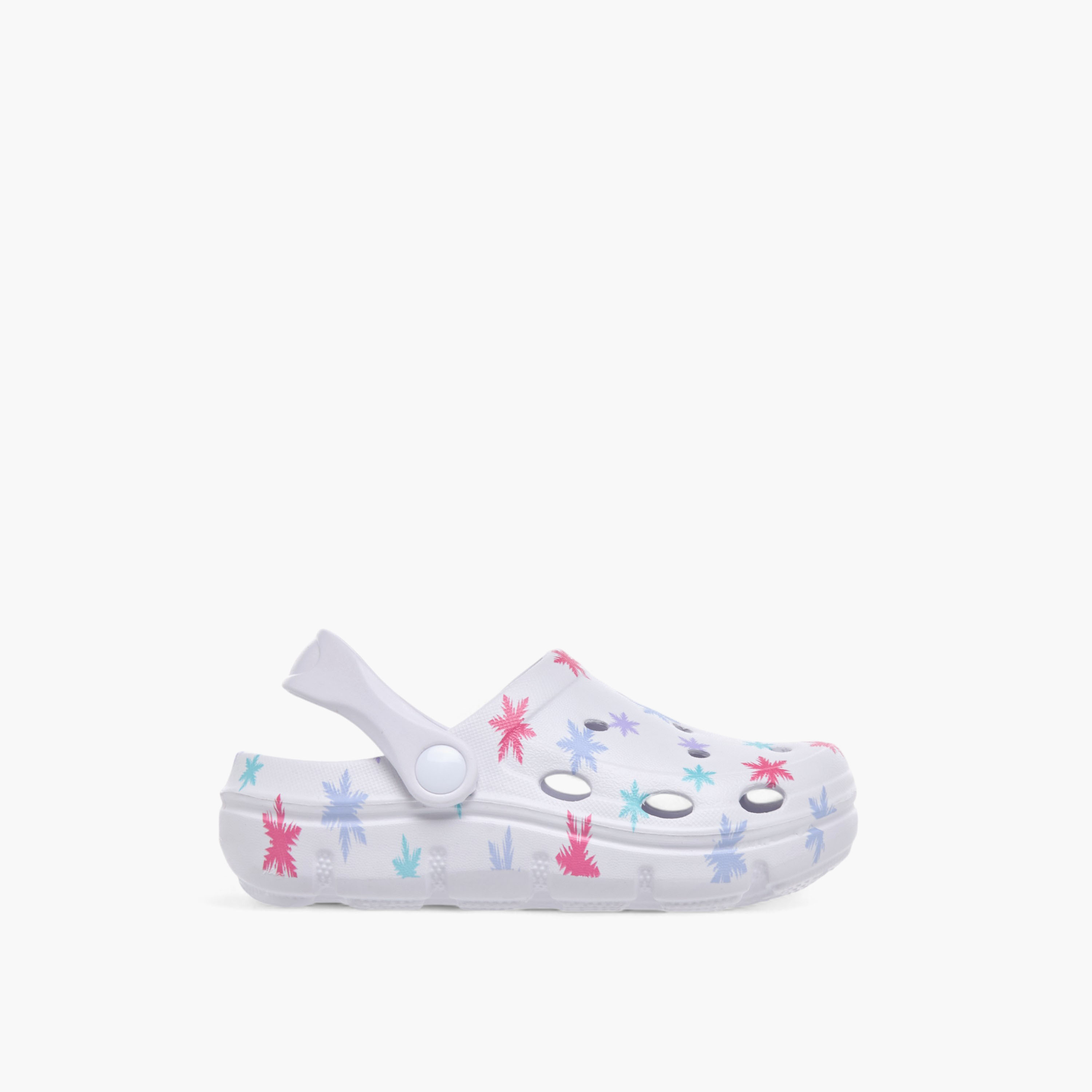 Aqua Printed Clogs with Backstrap-boys-shoes-flipflopsandslides-image-3