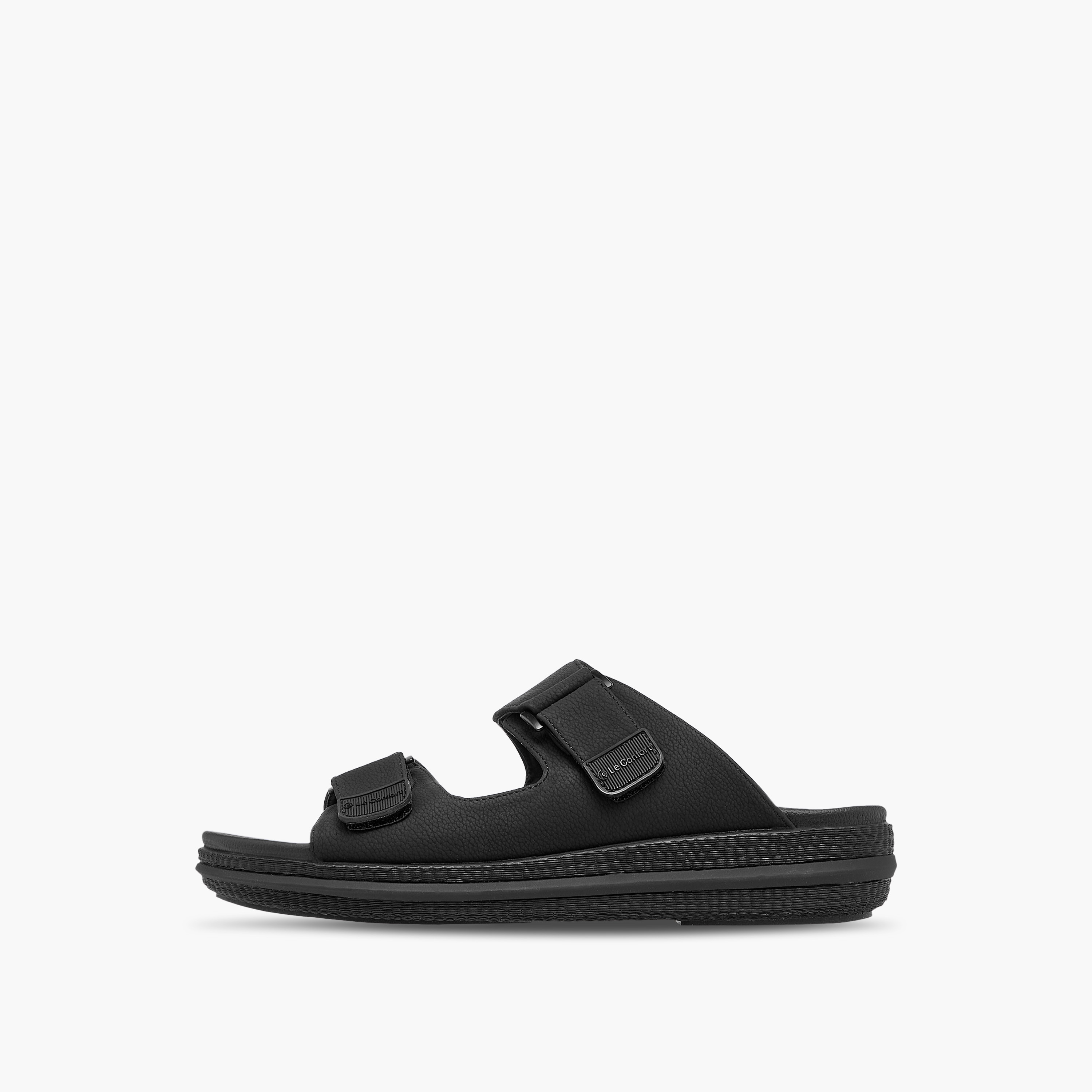 Le Confort Textured Slip-On Comfort Sandals-men-shoes-sandals-image-7