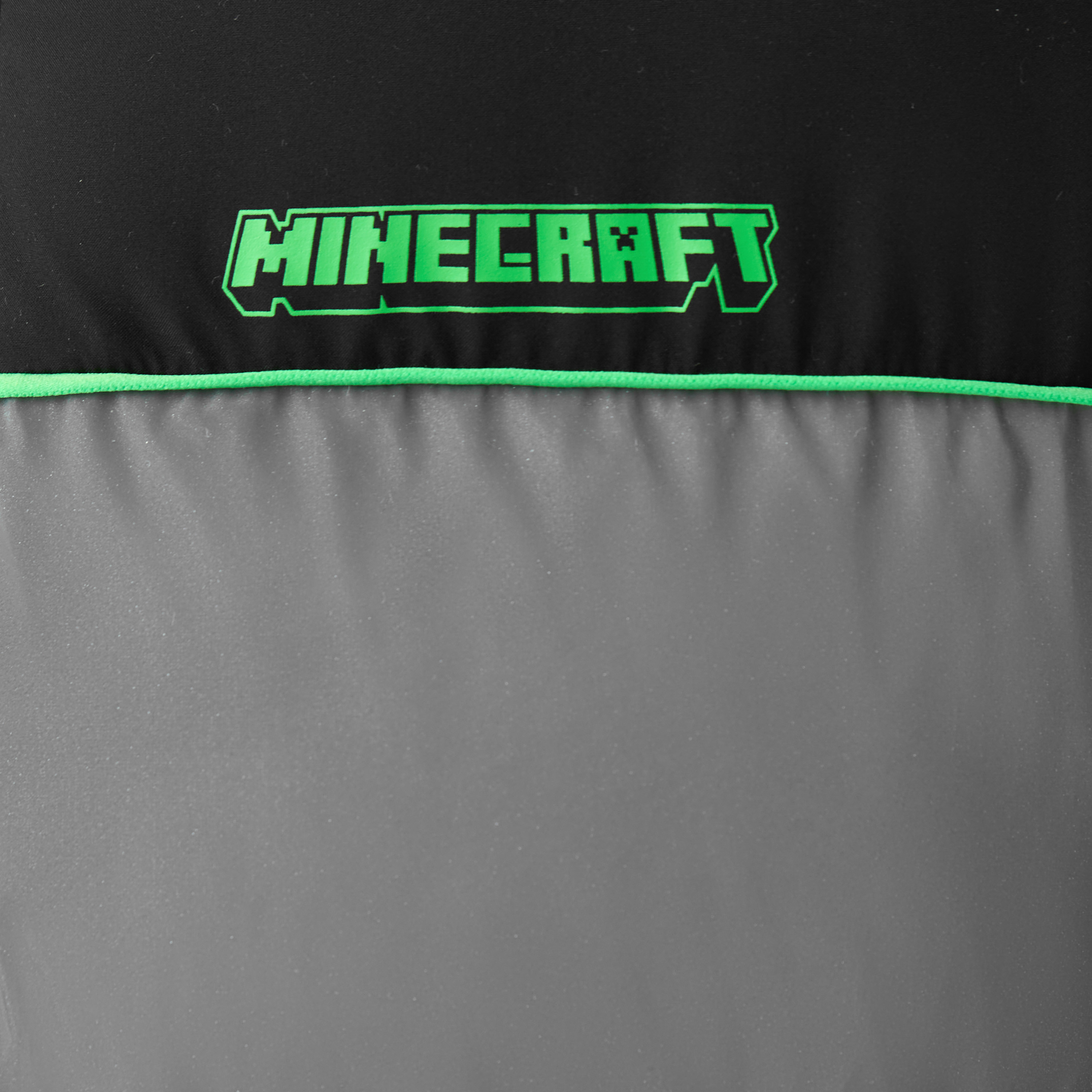 Minecraft Panelled Zip Through Hooded Puffer Jacket with Long Sleeves-boys-clothing-jacketsandcoats-image-5