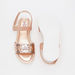 Disney Princess Print Flat Sandals with Hook and Loop Closure-Girl%27s Sandals-thumbnailMobile-4