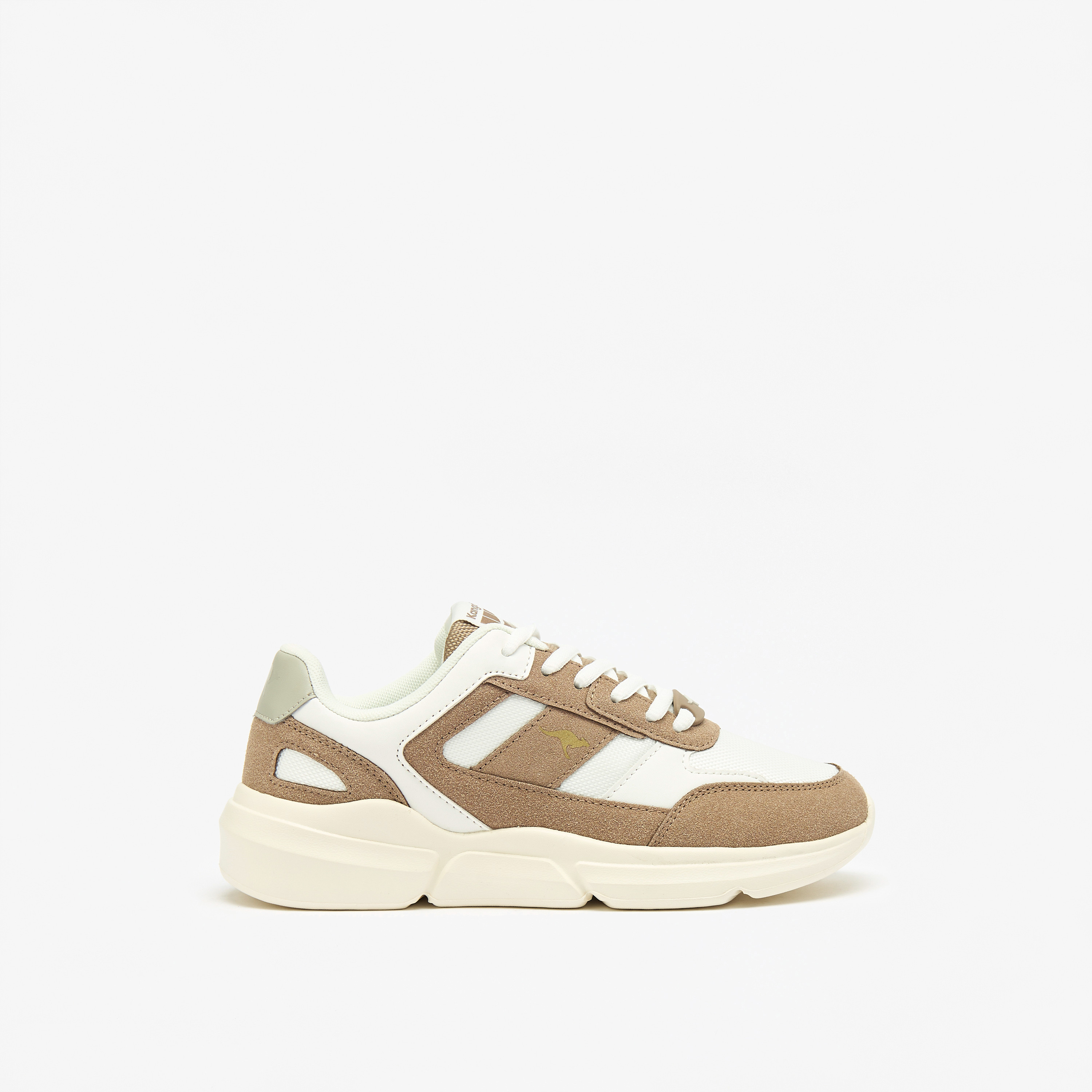 حذاء رياضي بتصميم ألواح ورباط إغلاق للنساء من كانجاروز-sports-women-shoes-image-3