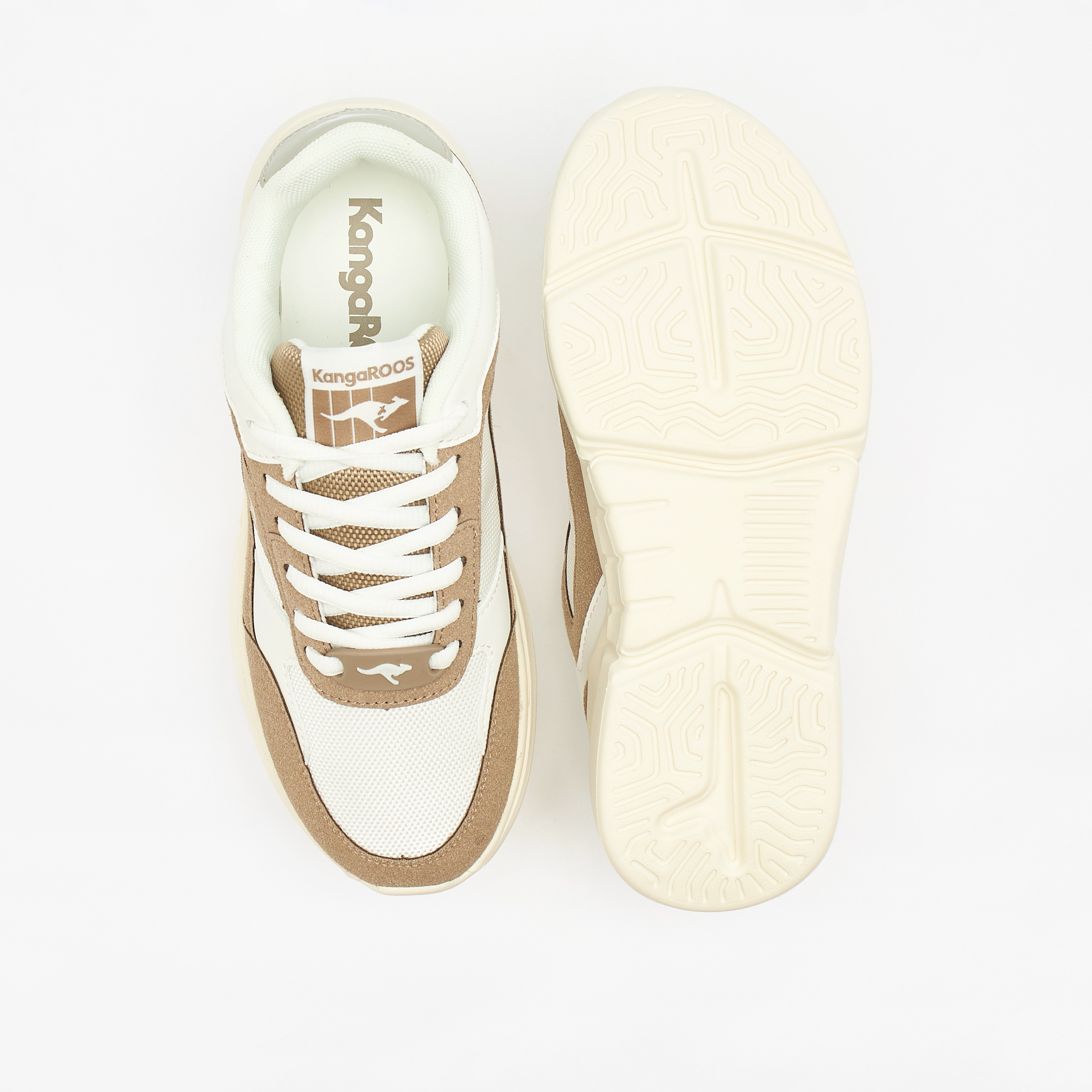 KangaROOS Women's Panelled Lace-Up Sports Shoes-sports-women-shoes-image-4