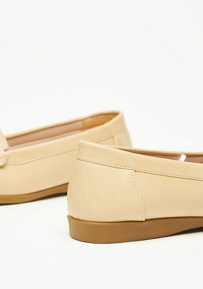 Le Confort Slip-On Loafers with Bow Applique