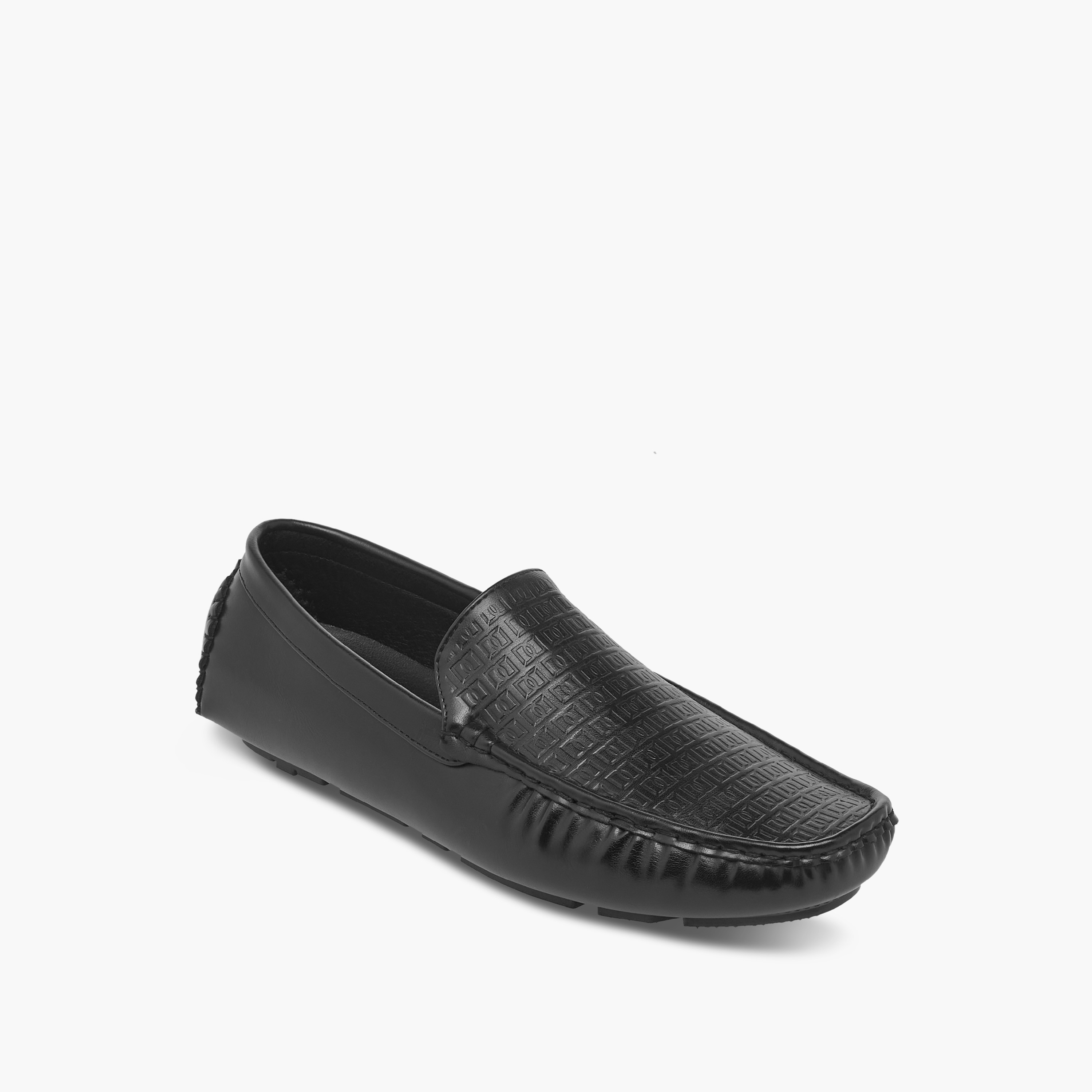 حذاء موكاسين سهل الارتداء بملمس مونوجرام بارز للرجال من دوتشيني-men-shoes-loafersandmoccasins-image-2