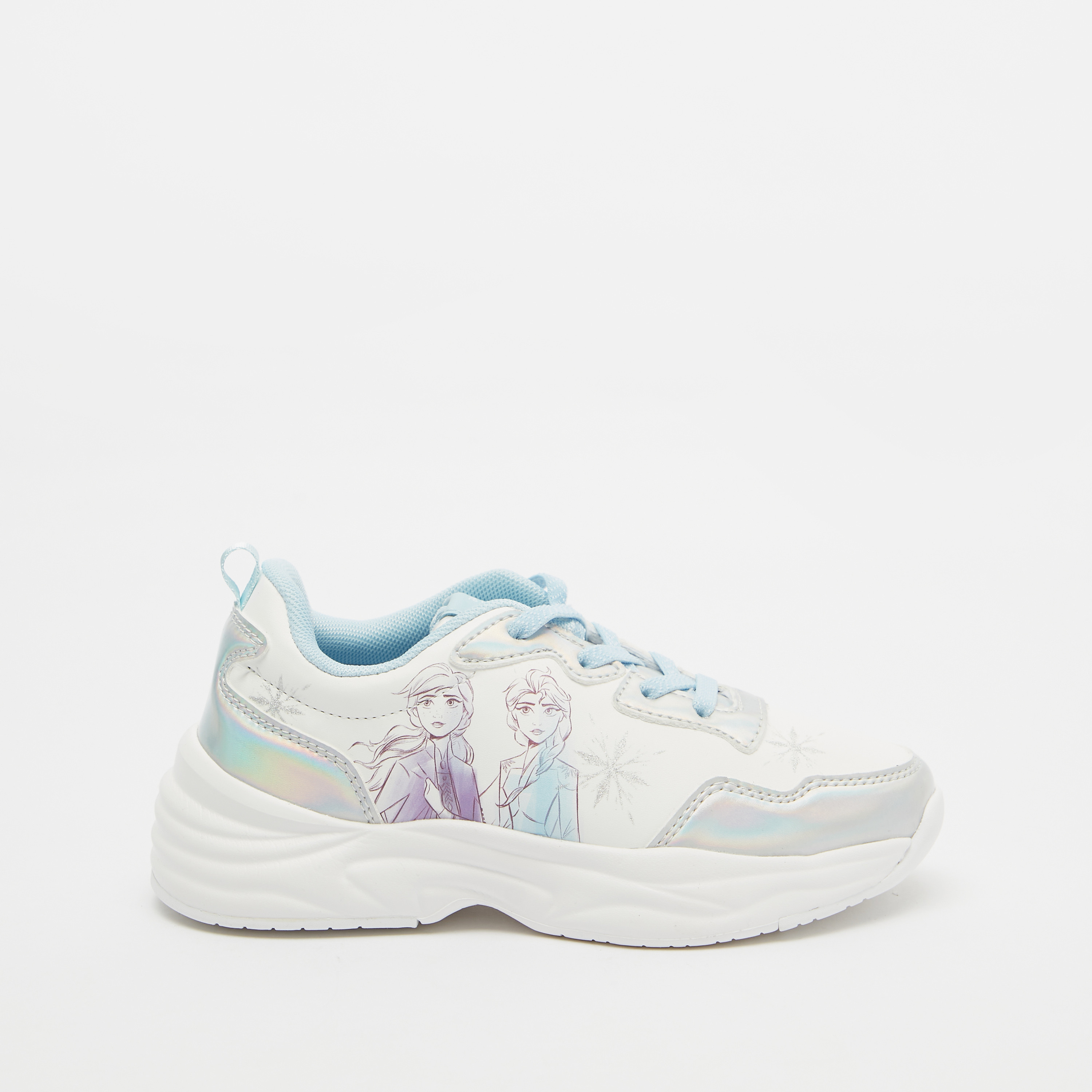 حذاء سنيكرز برباط إغلاق وطبعات فروزن-girls-shoes-sneakers-image-1