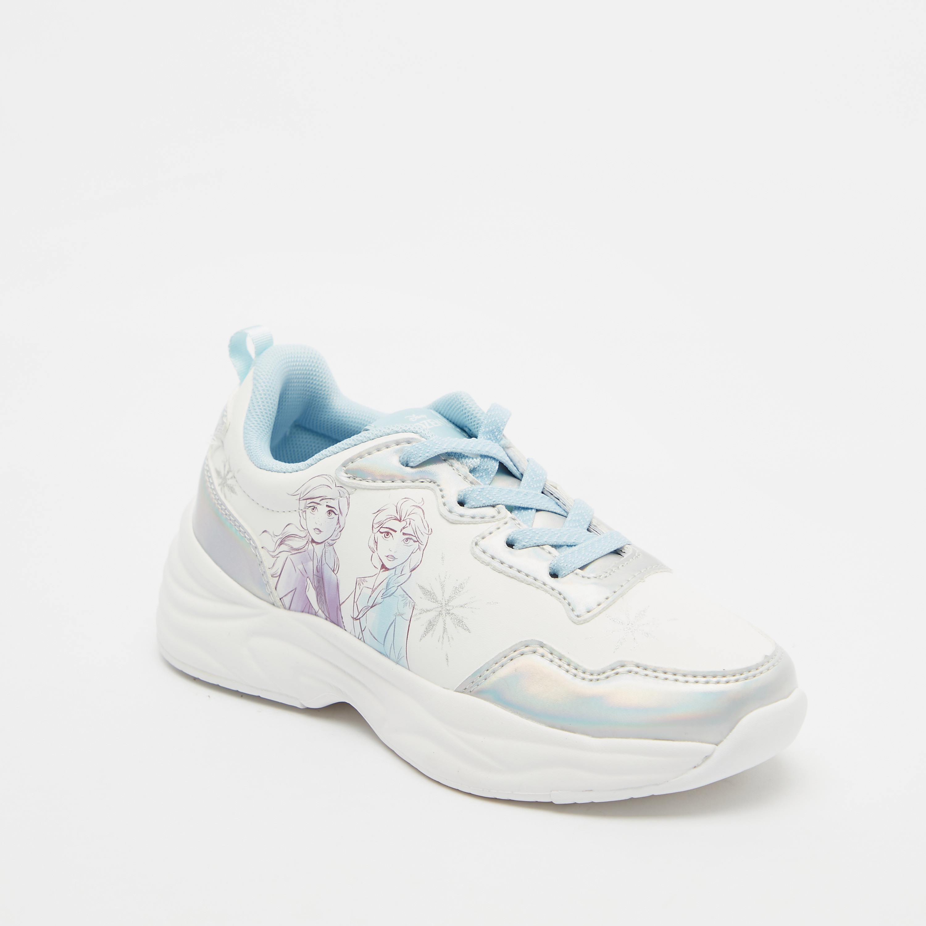حذاء سنيكرز برباط إغلاق وطبعات فروزن-girls-shoes-sneakers-image-2