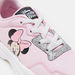 Minnie Mouse Print Sneakers with Lace-Up Closure-Girl%27s Sneakers-thumbnailMobile-2