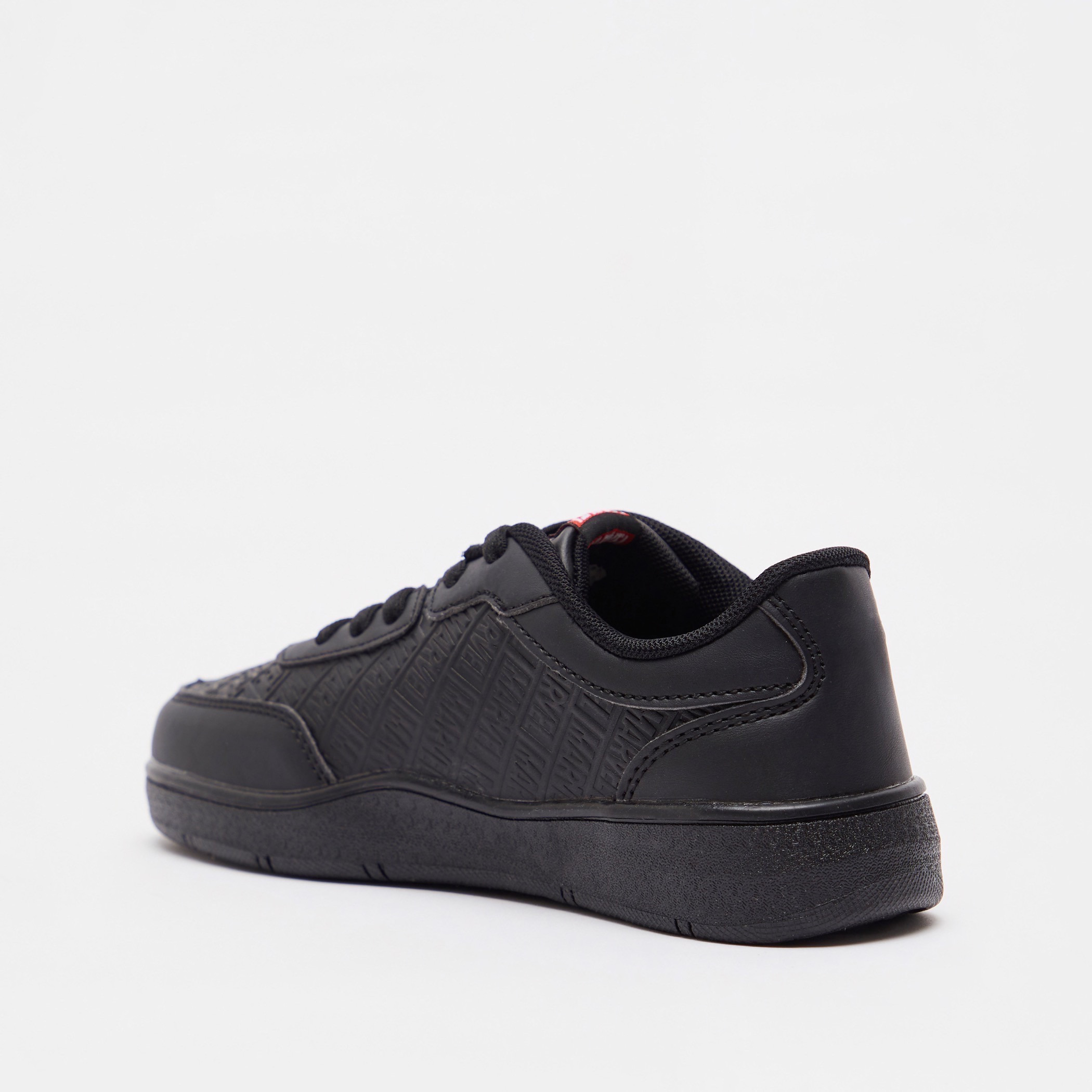 Marvel Avengers Embossed Lace-Up Sneakers-boys-shoes-loafers-image-3