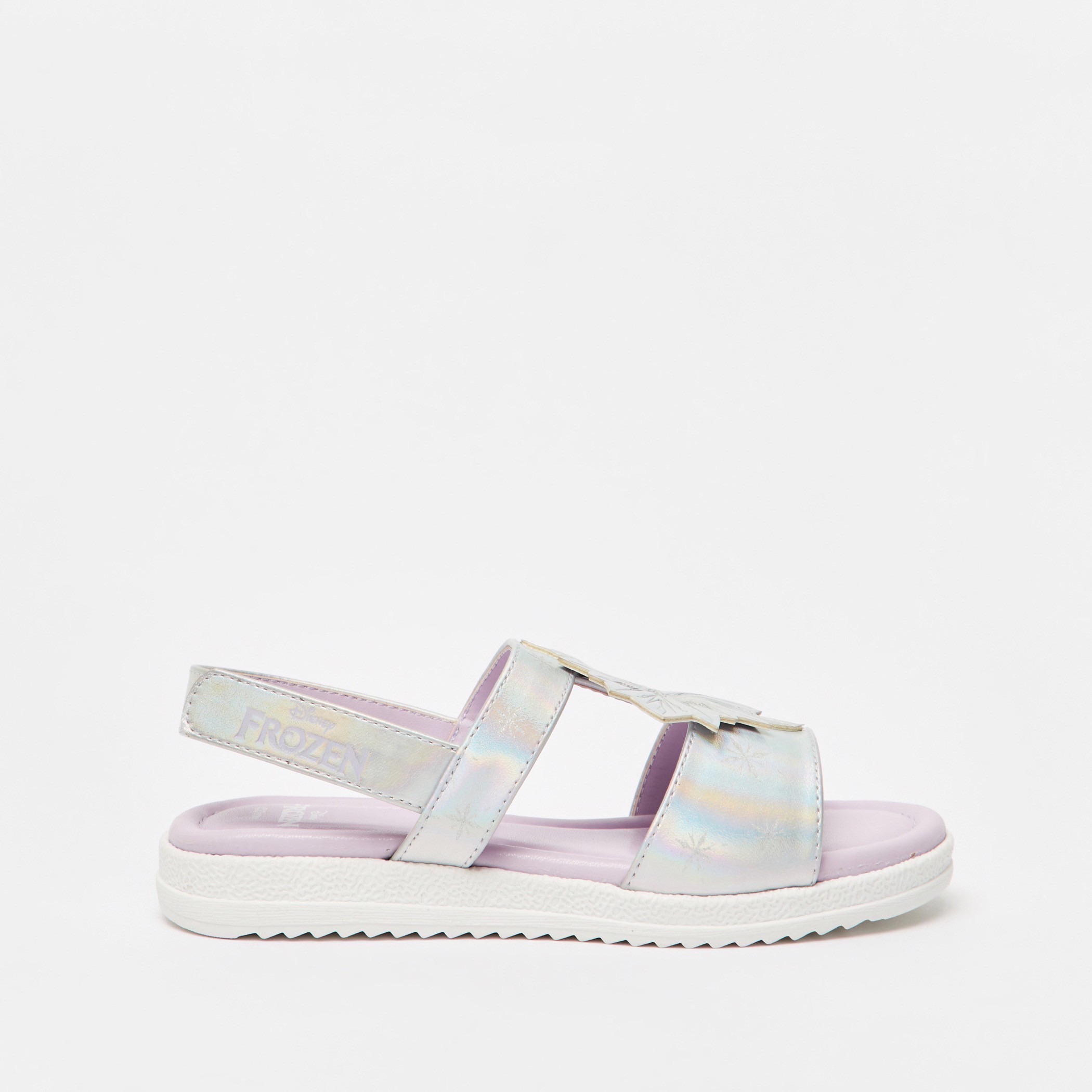 صندل سهل الارتداء بزخرفة فروزن من ديزني مع حزام خلفي-girls-shoes-sandals-image-1