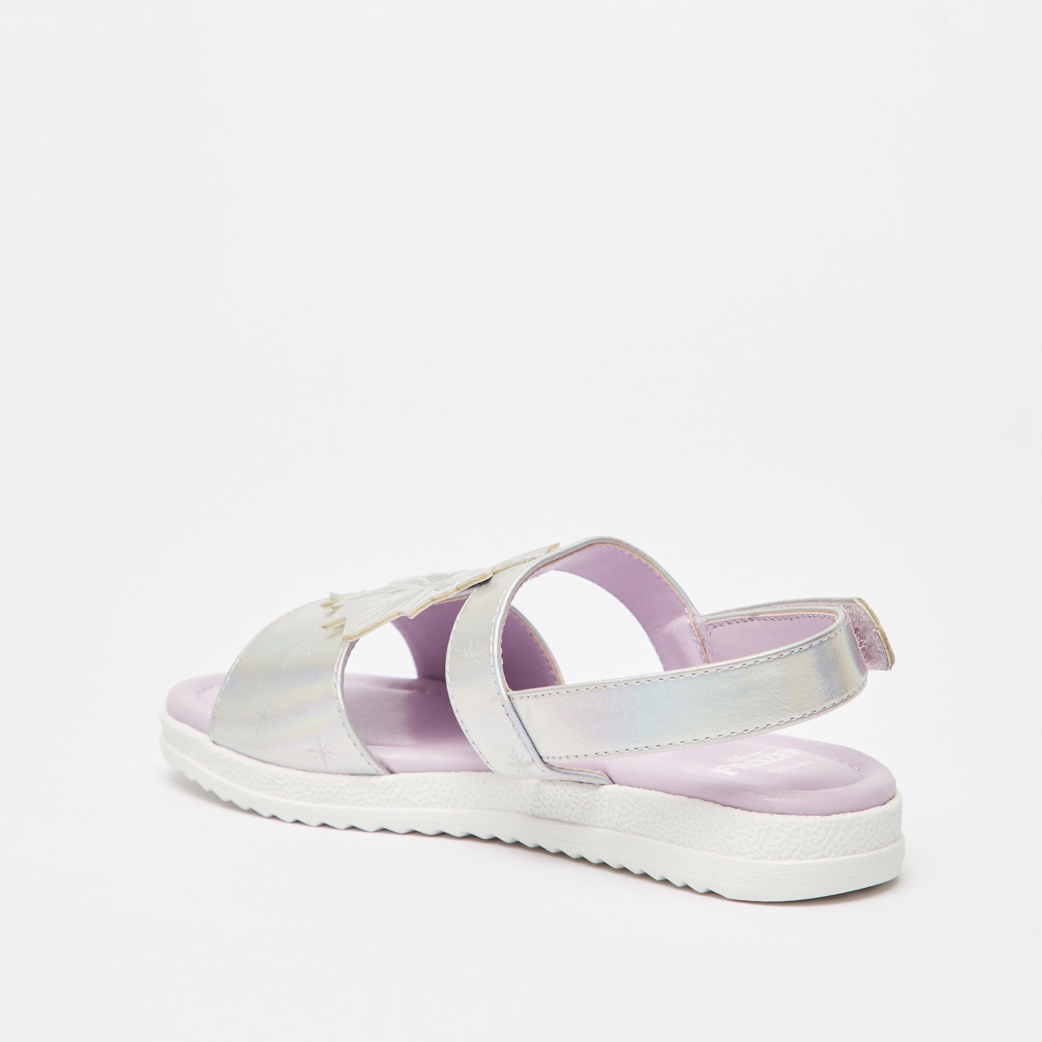 صندل سهل الارتداء بزخرفة فروزن من ديزني مع حزام خلفي-girls-shoes-sandals-image-3