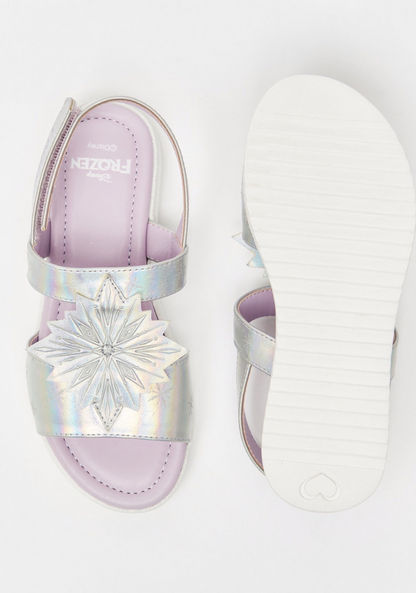 Disney Frozen Applique Detail Slip-On Sandals with Backstrap