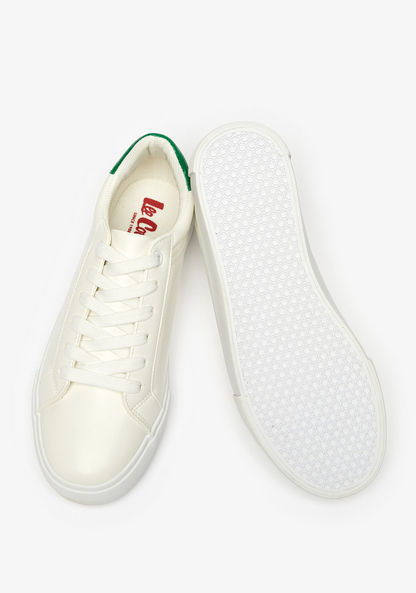 Lee Cooper Solid Lace-Up Sneakers