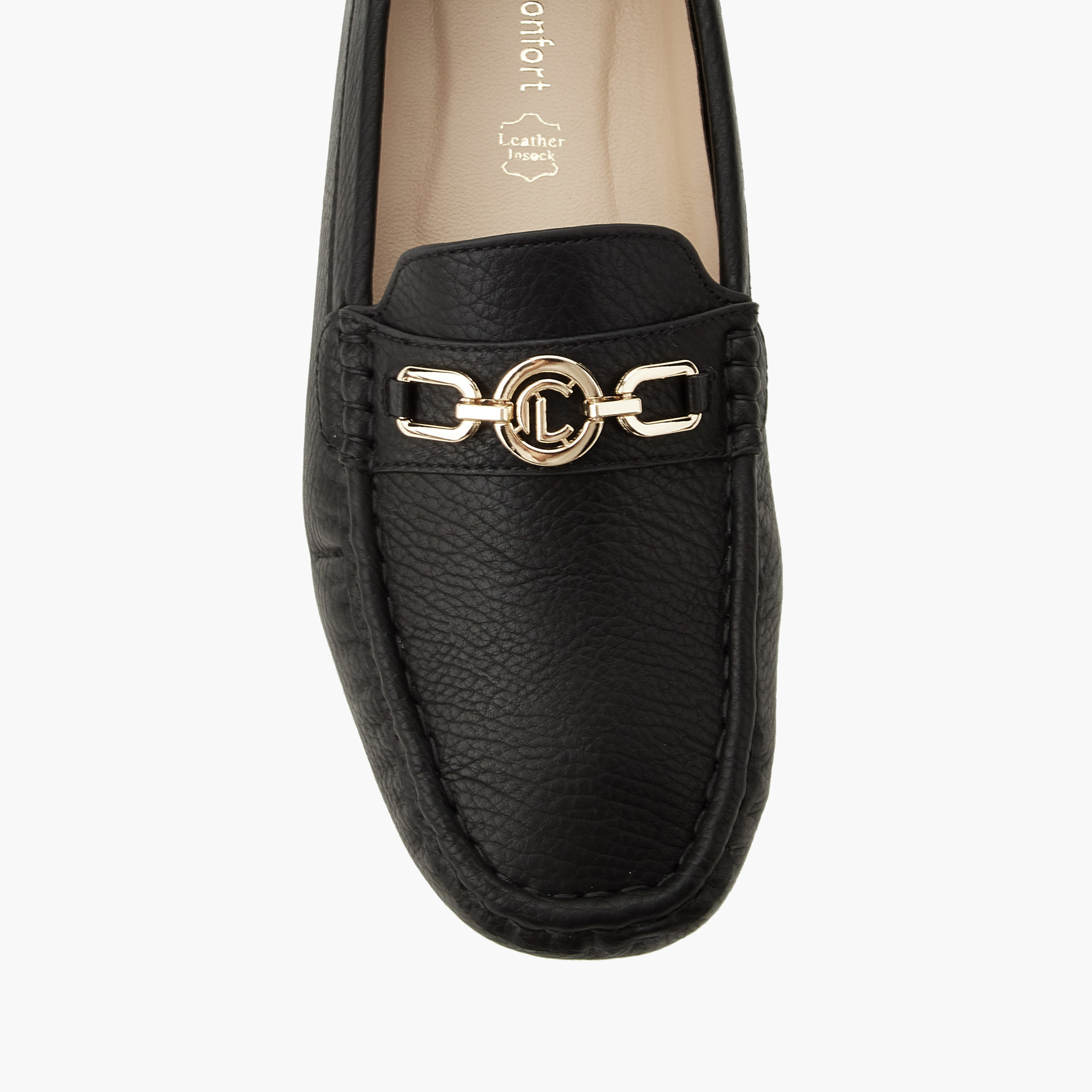 Le Confort Metal Accent Slip-On Comfort Moccasins-women-shoes-loafersandmoccasins-image-5