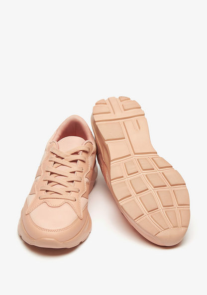 Missy Panelled Lace-Up Walking Shoes