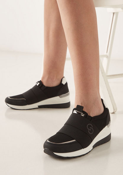 Celeste Women's Textured Slip-On Sneakers
