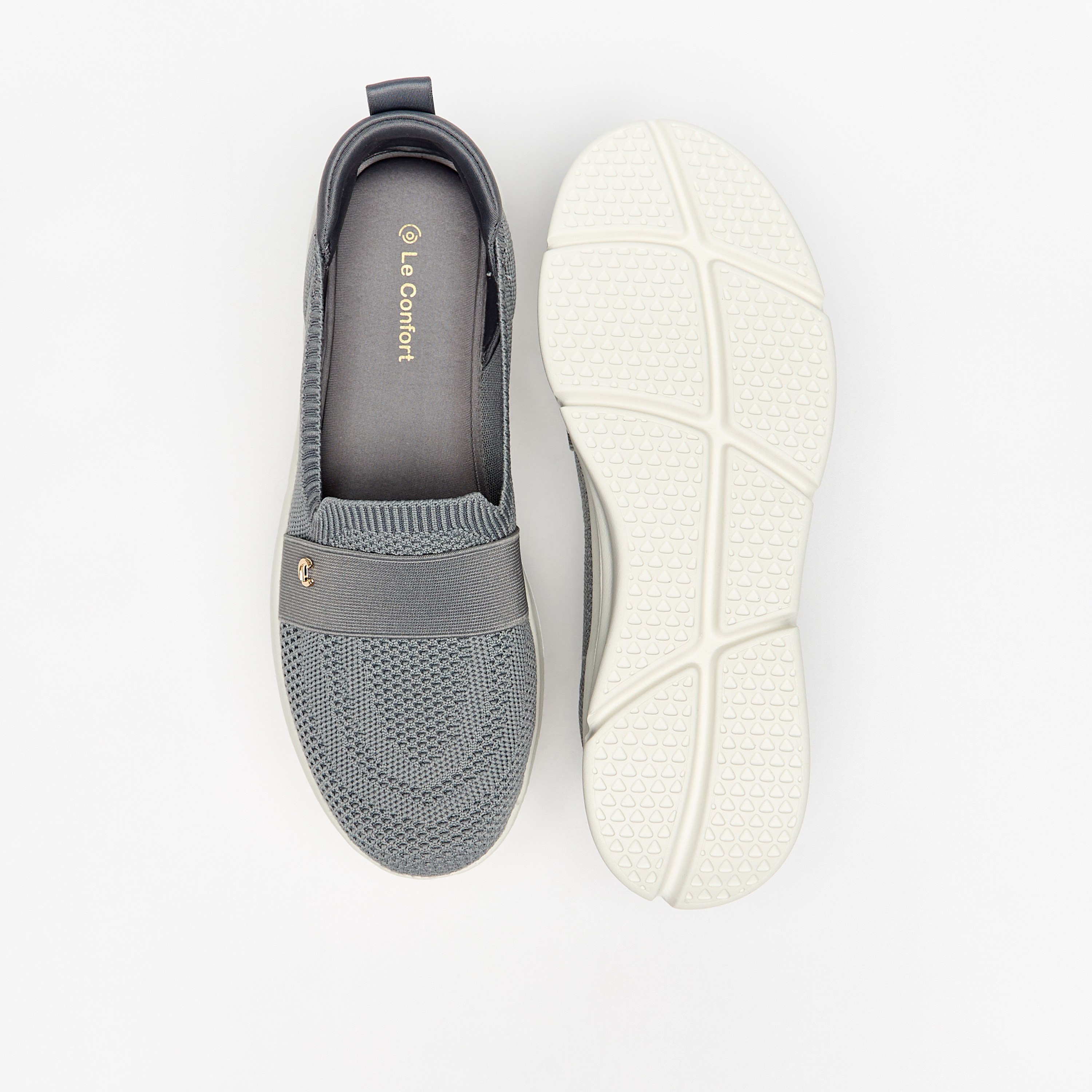 حذاء سنيكرز سهل الارتداء وبارز الملمس للنساء من لو كونفورت-women-shoes-sneakers-image-1