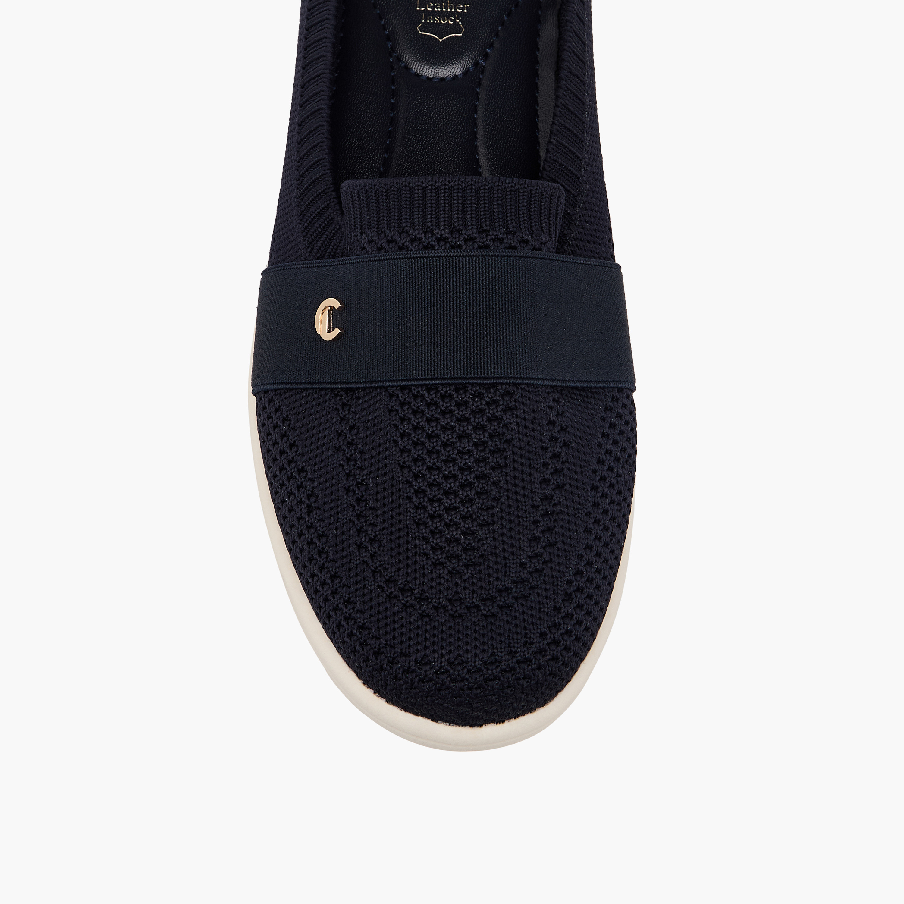 Le Confort Women Textured Slip-On Sneakers-women-shoes-sneakers-image-4