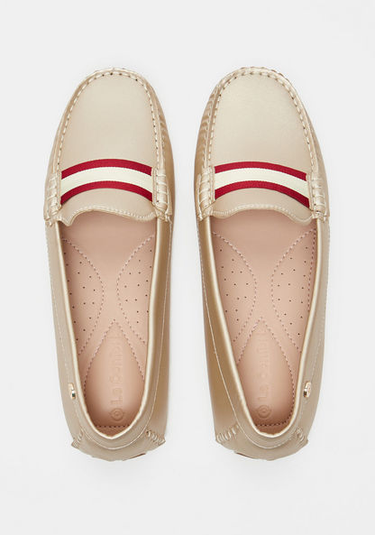Le Confort Slip-On Loafers with Tape Detail-Women%27s Casual Shoes-image-3