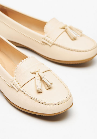 Le Confort Tassel Accent Slip-On Loafers