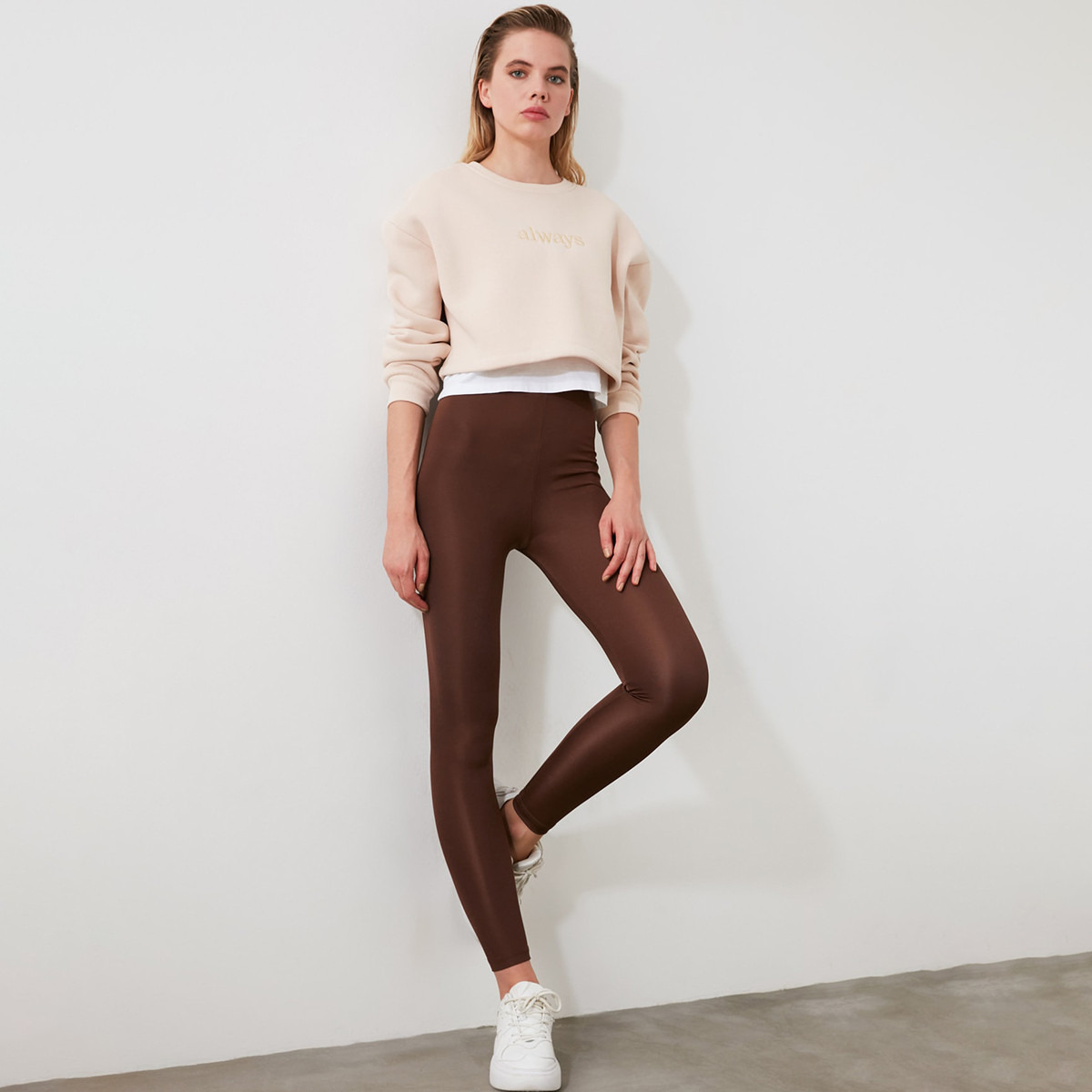 فيرو مودا أزرق تي شيرت-women-clothing-bottoms-leggings-image-9