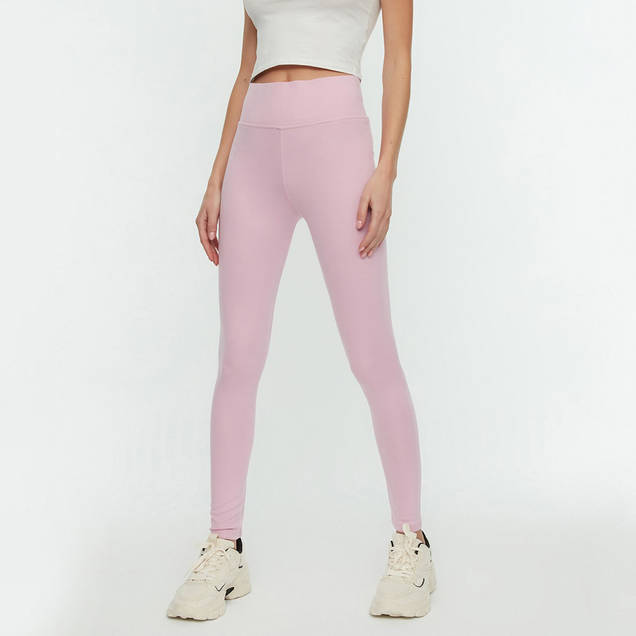 ترينديول لون القرنفل سروال ضيق-women-clothing-bottoms-leggings-image-2