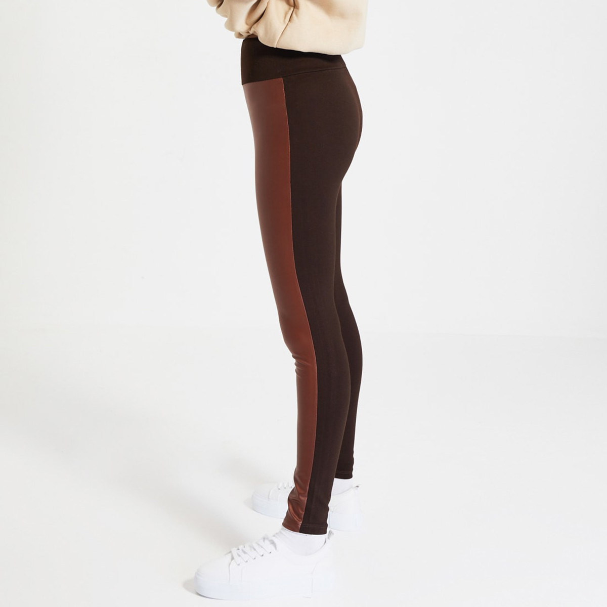 ترينديول بنى سروال ضيق-women-clothing-bottoms-leggings-image-2