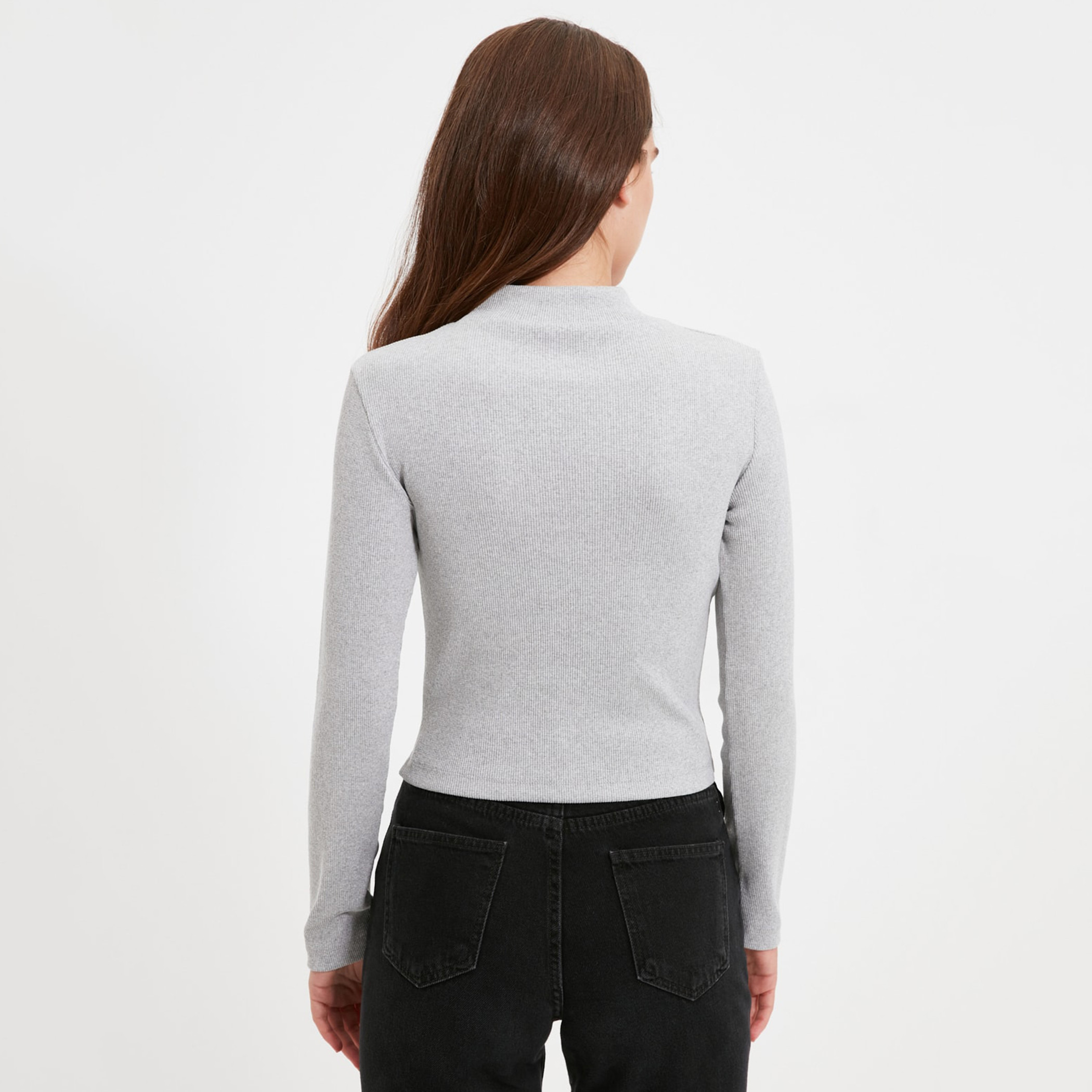 ترينديول رمادي قميص-women-clothing-shirtsandblouses-blouses-image-4
