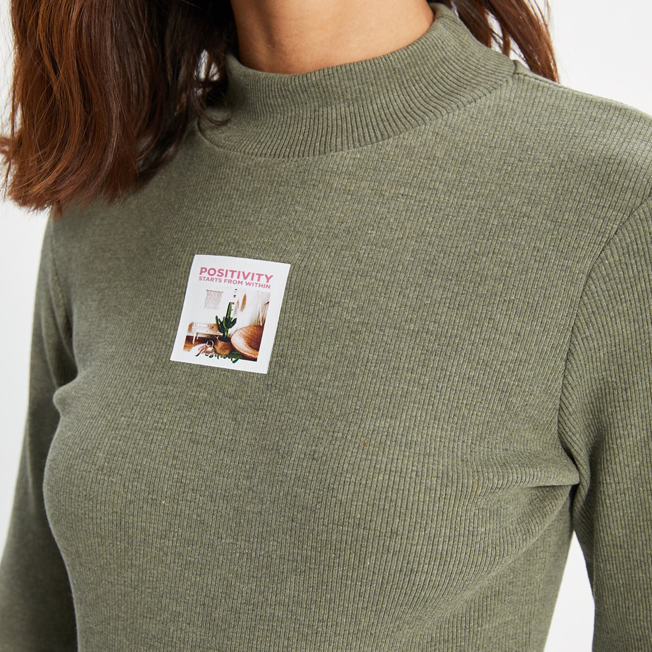 Trendyol Women Knitted High Neck Blouse-women-clothing-shirtsandblouses-blouses-image-4