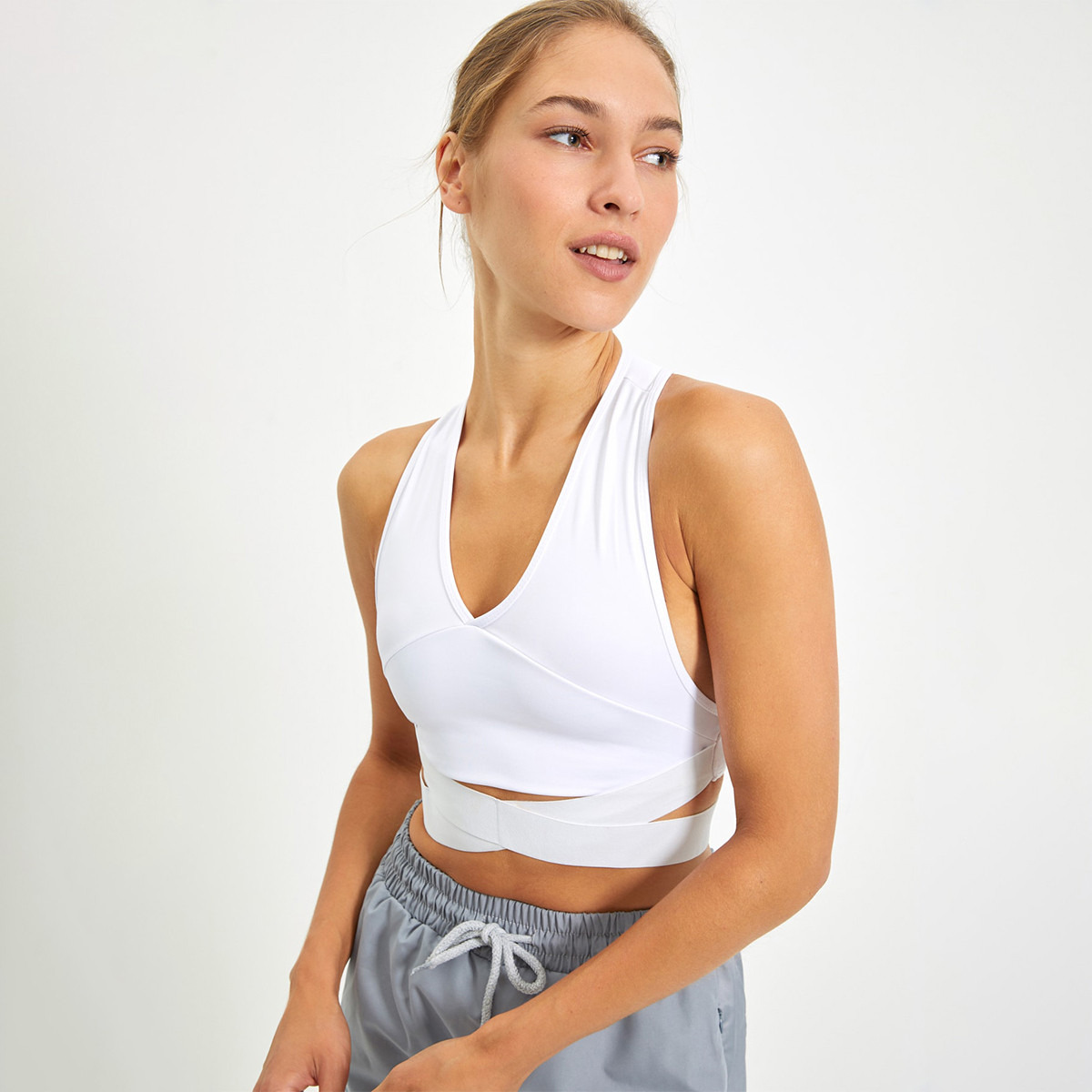 ترينديول أبيض حمالة الصدر الرياضية-sports-women-clothing-sportsbras-image-6