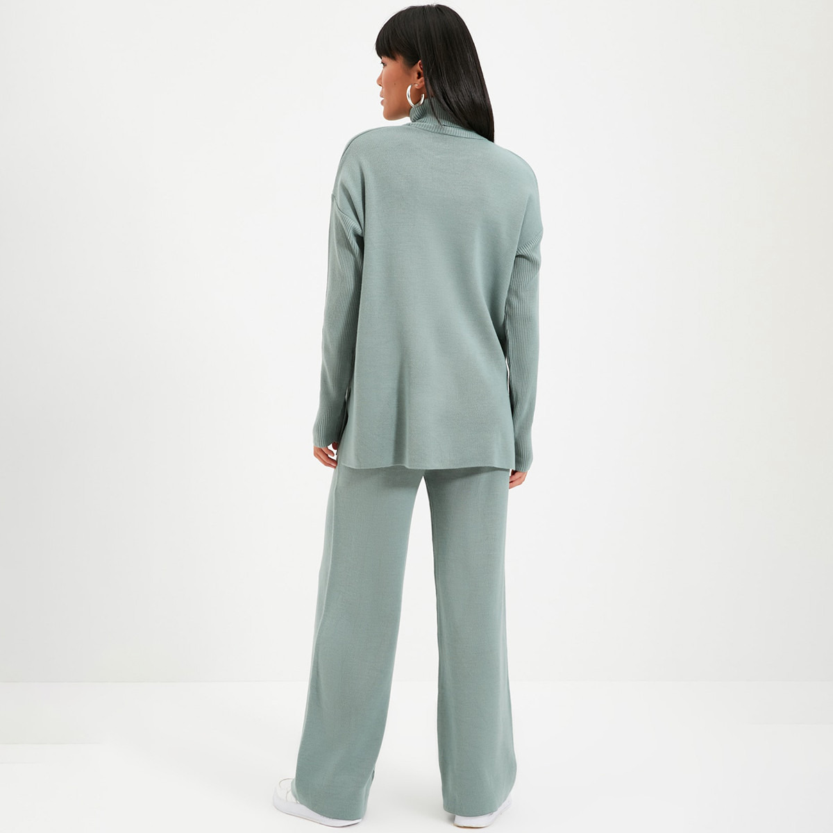 ترينديول أخضر مجموعات-women-clothing-coordsets-image-5
