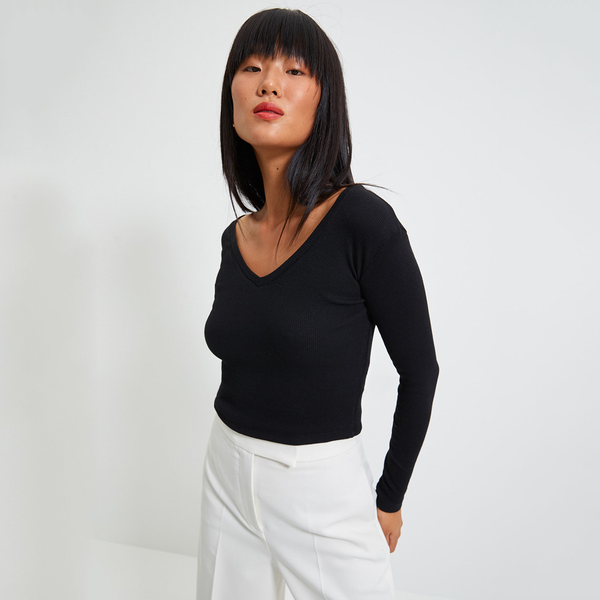 ترينديول متعدد الألوان قميص-women-clothing-shirtsandblouses-blouses-image-4