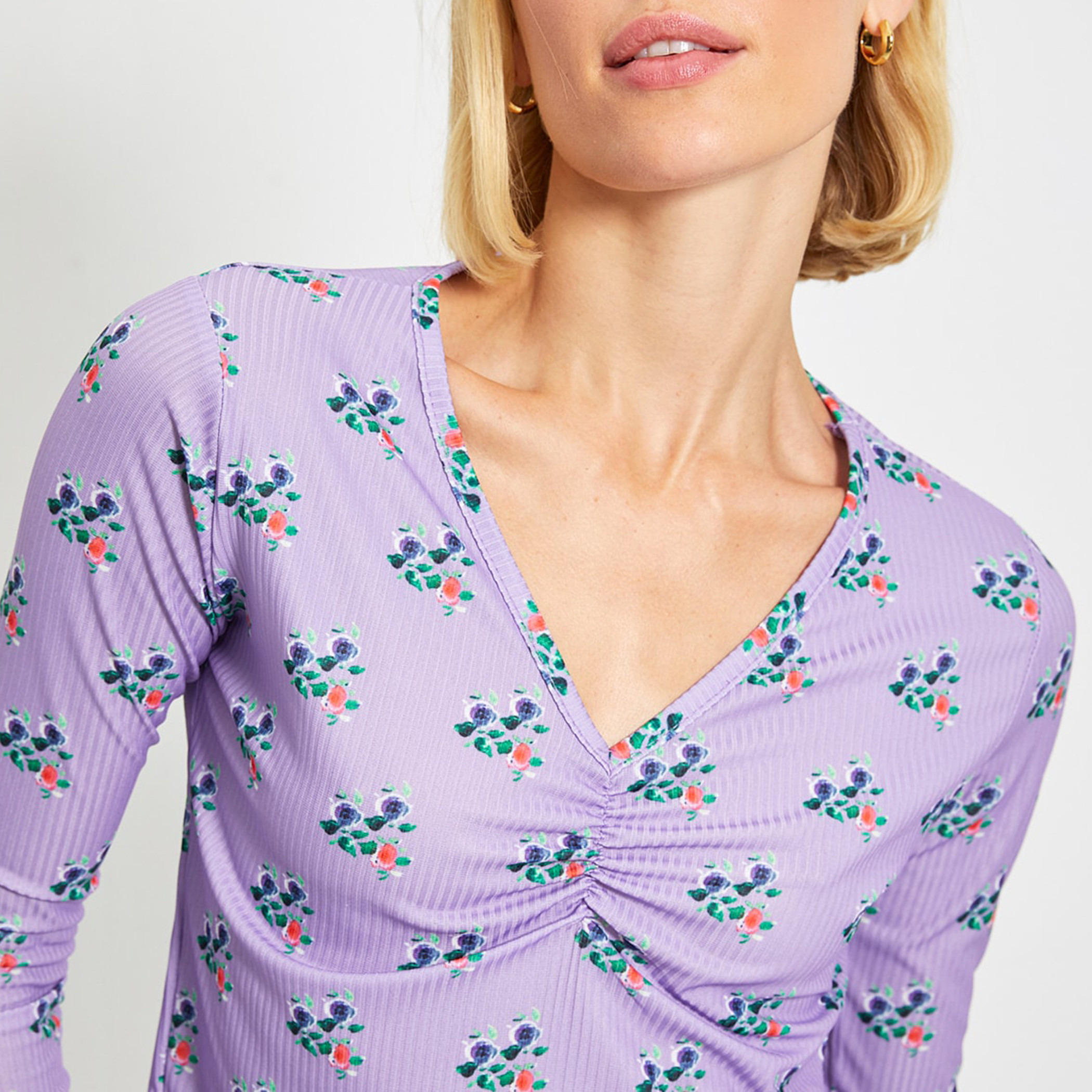 ترينديول نفسجي قميص-women-clothing-shirtsandblouses-blouses-image-4