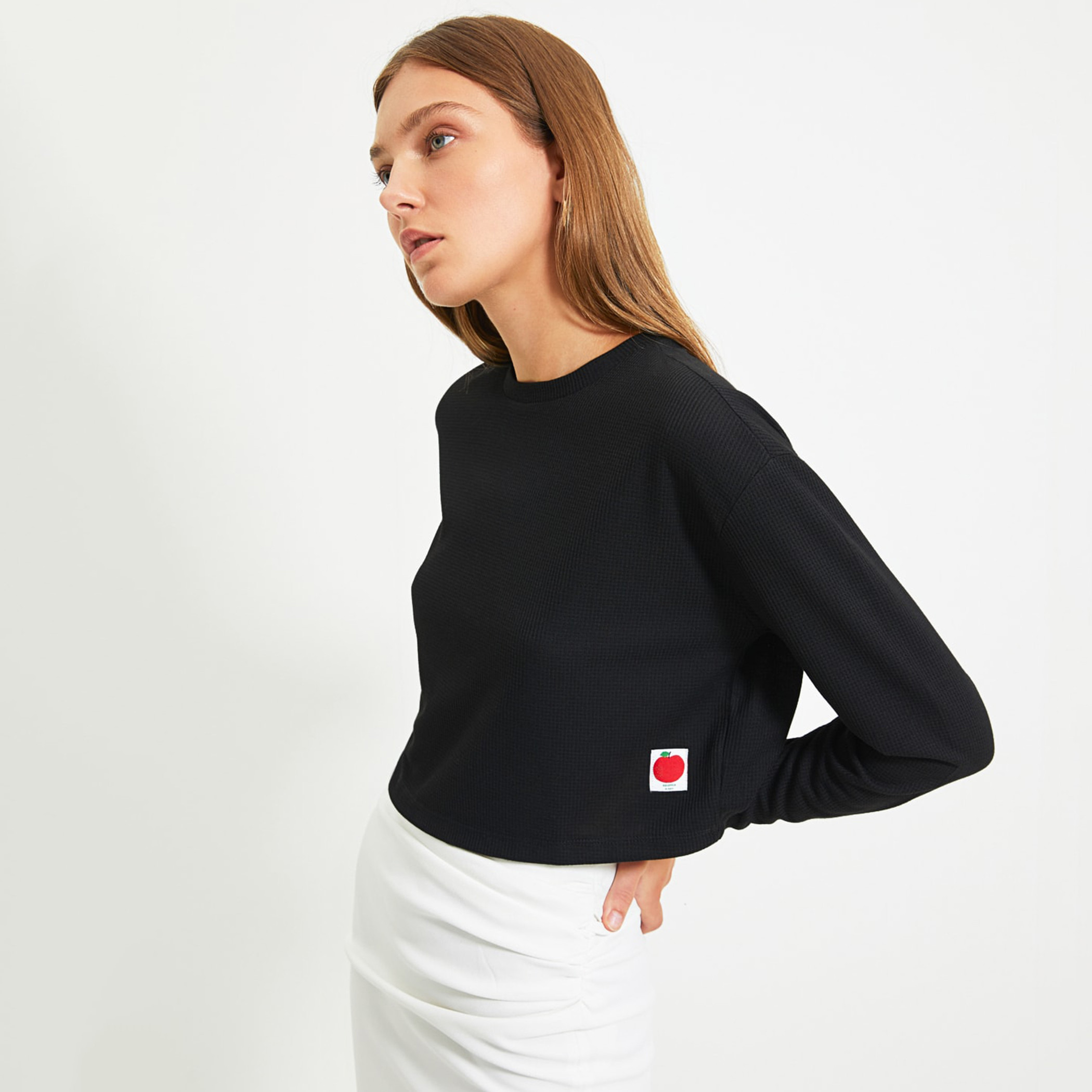 Trendyol Women Knitted Crop Blouse-women-clothing-shirtsandblouses-blouses-image-3
