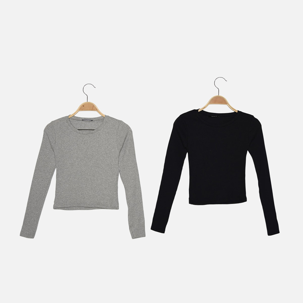 Pack of 2 Trendyol Women Knitted Crew Neck Blouse-women-clothing-shirtsandblouses-blouses-image-9