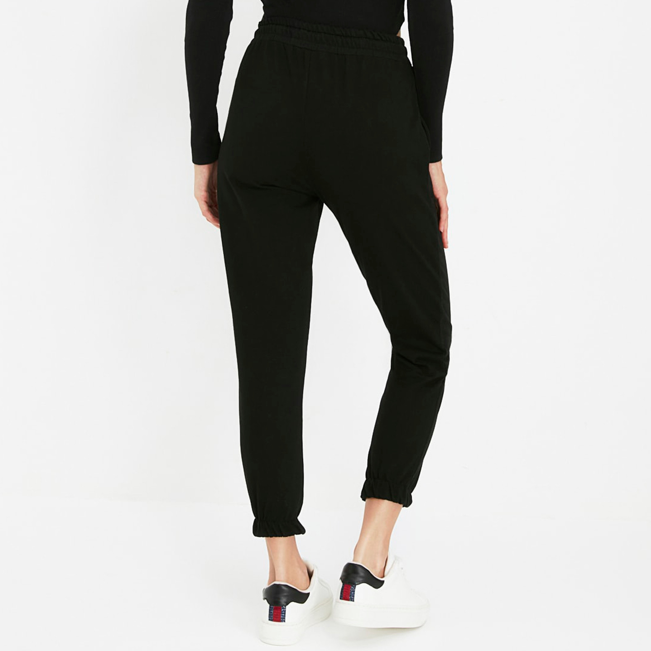 ترينديول أسود  بانت عداء ببطء-women-clothing-bottoms-joggers-image-5