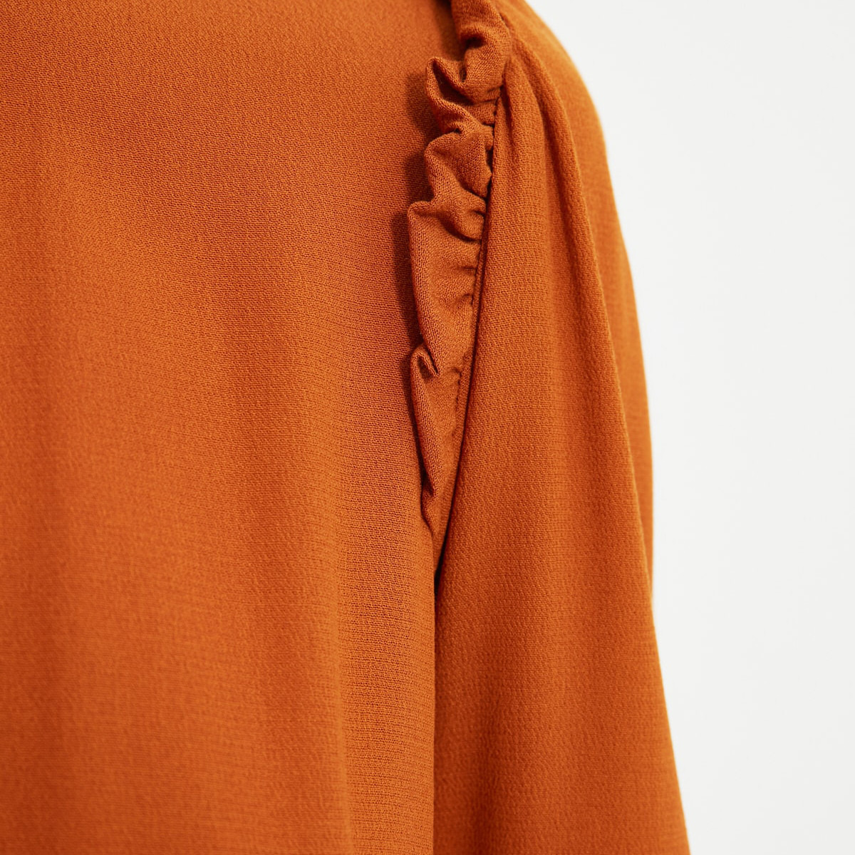 ترينديول البرتقالي قصير فستان-women-clothing-dresses-image-4
