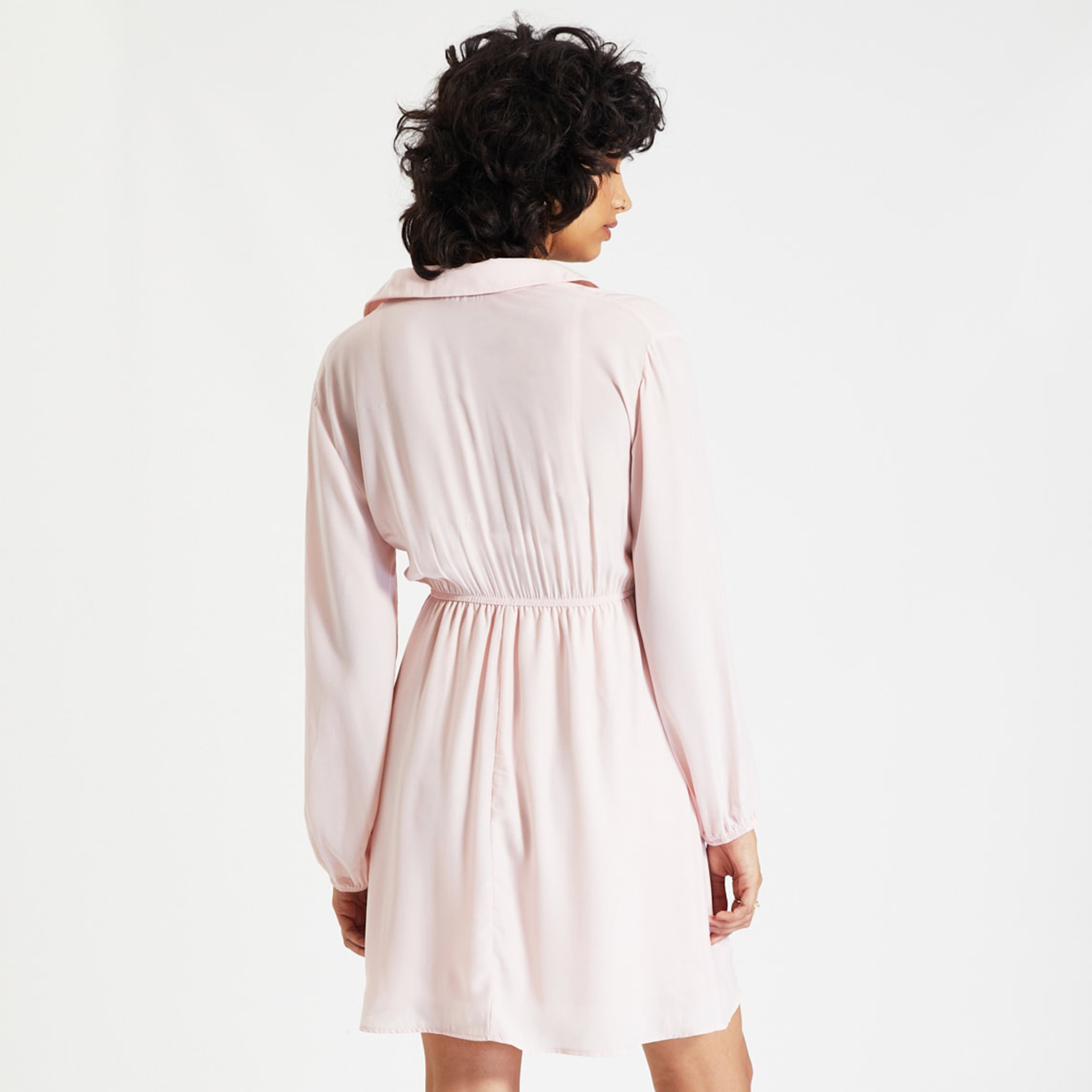 ترينديول لون القرنفل قصير فستان-women-clothing-dresses-image-5