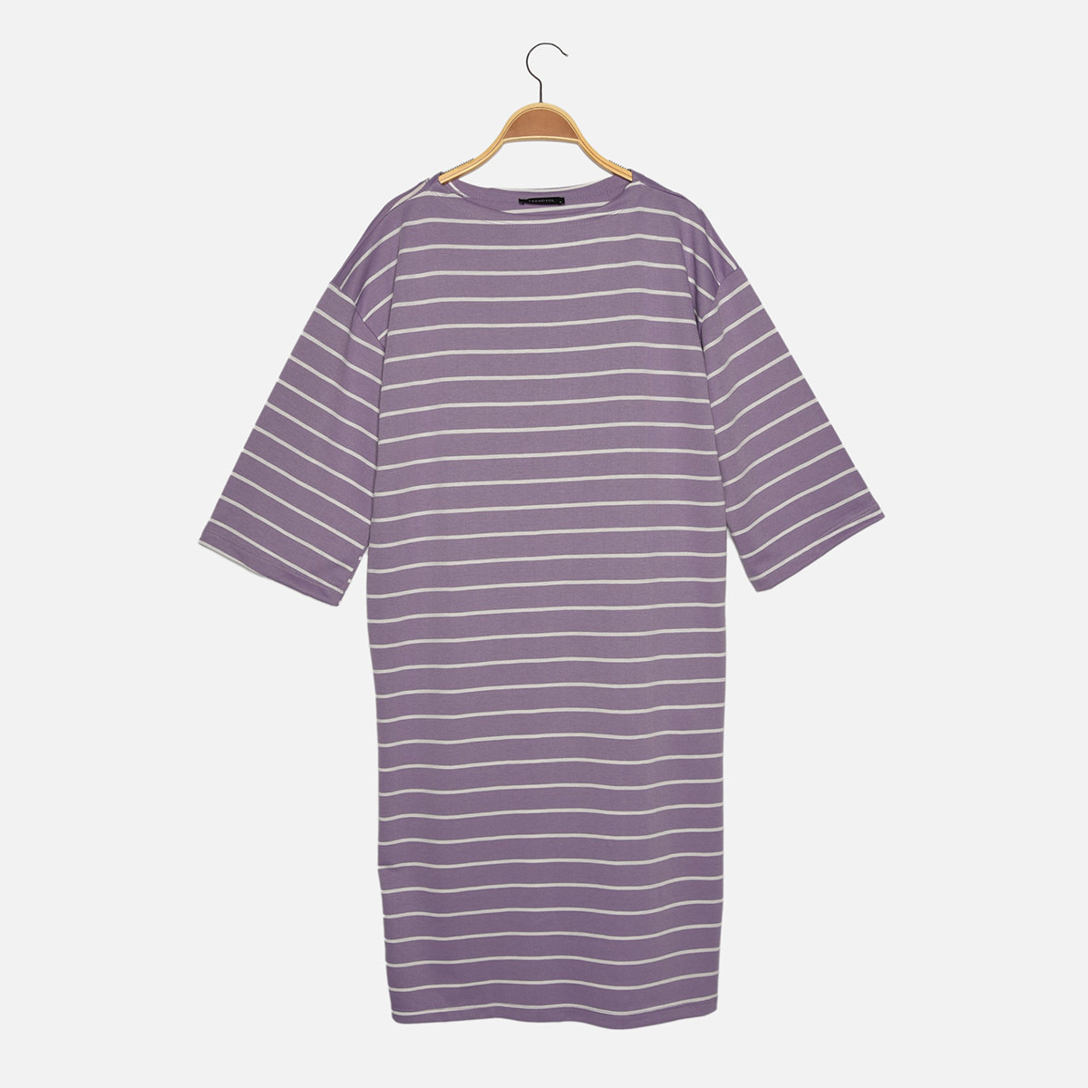 ترينديول نفسجي متوسط الطول فستان-women-clothing-dresses-image-6