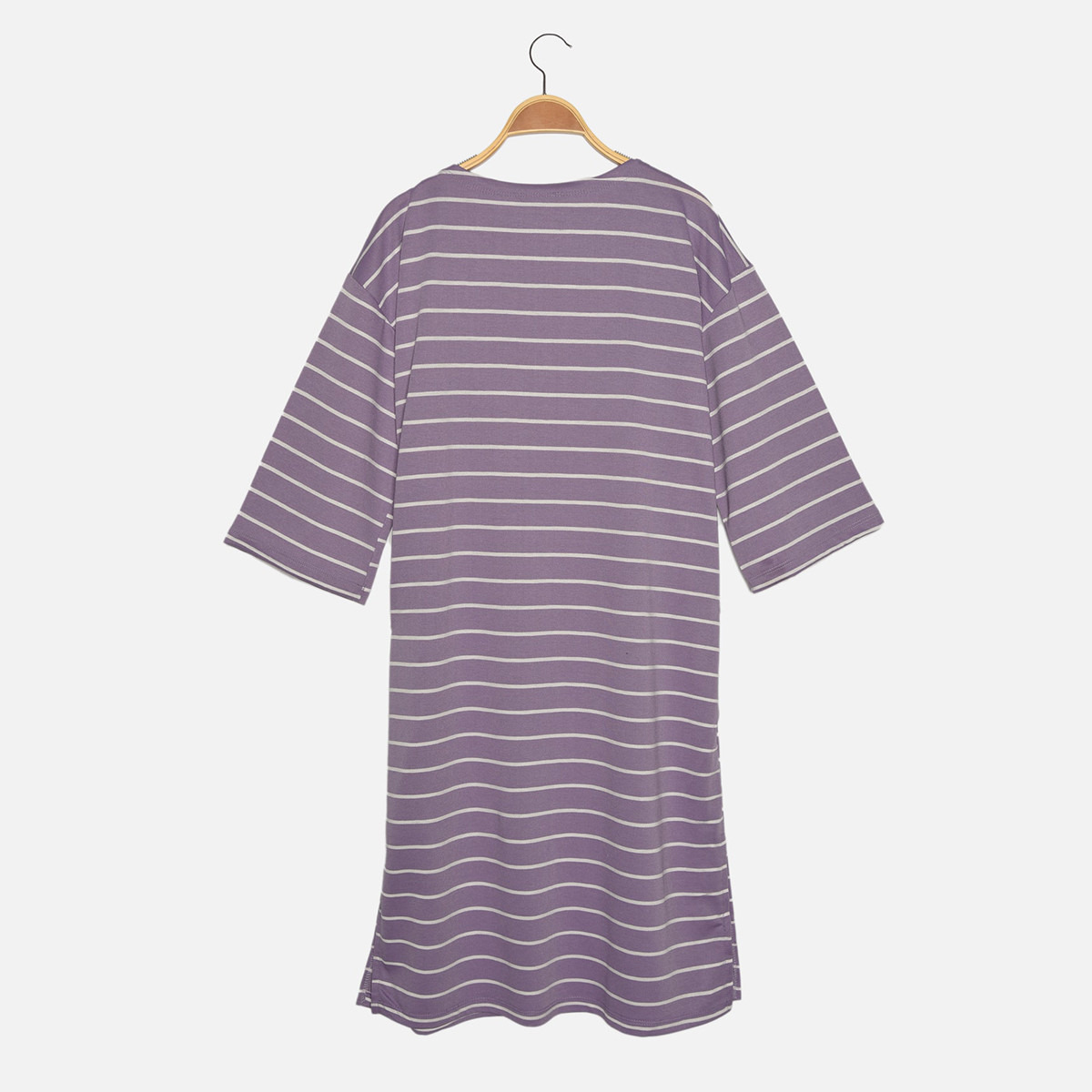ترينديول نفسجي متوسط الطول فستان-women-clothing-dresses-image-7