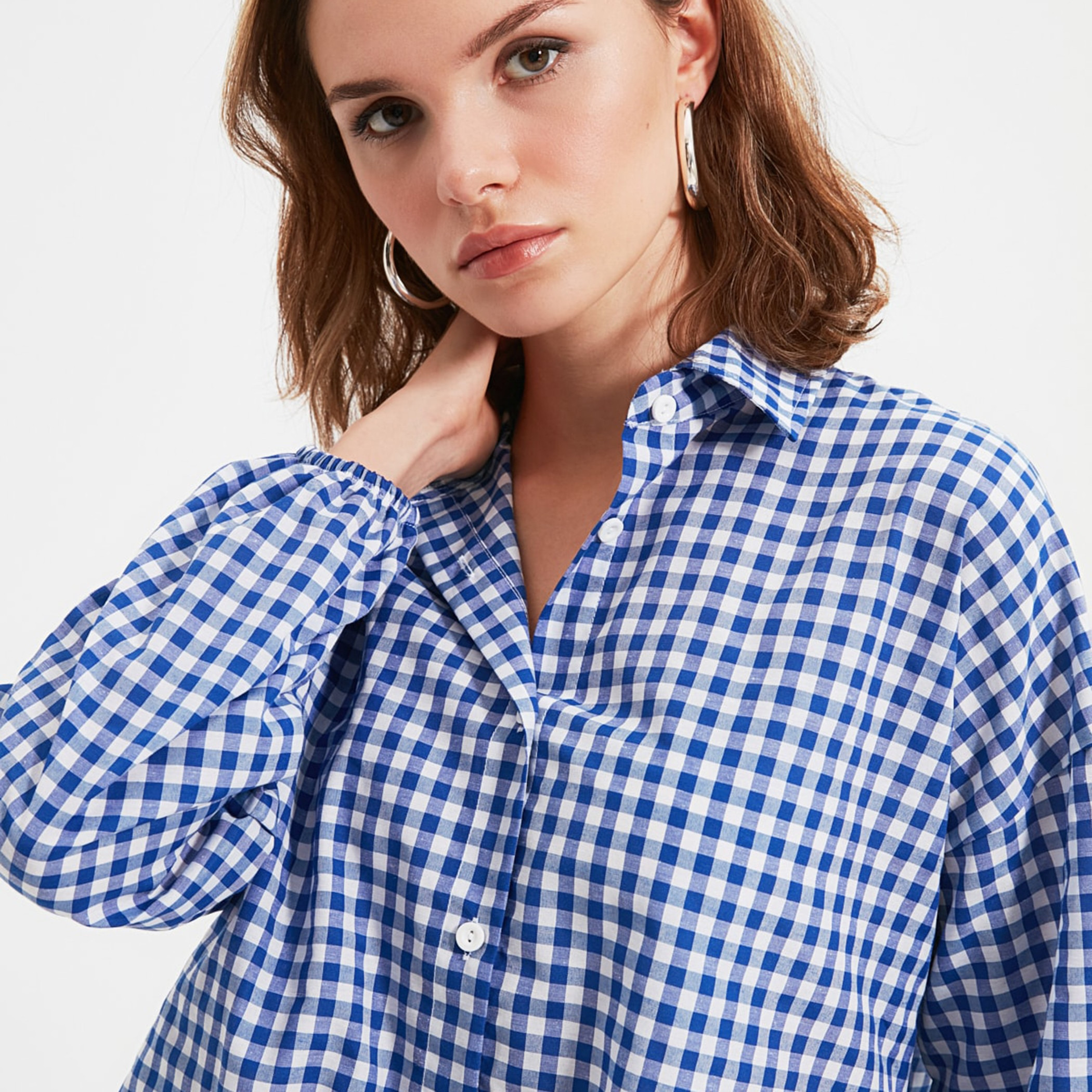ترينديول أزرق قصير فستان-women-clothing-dresses-image-3