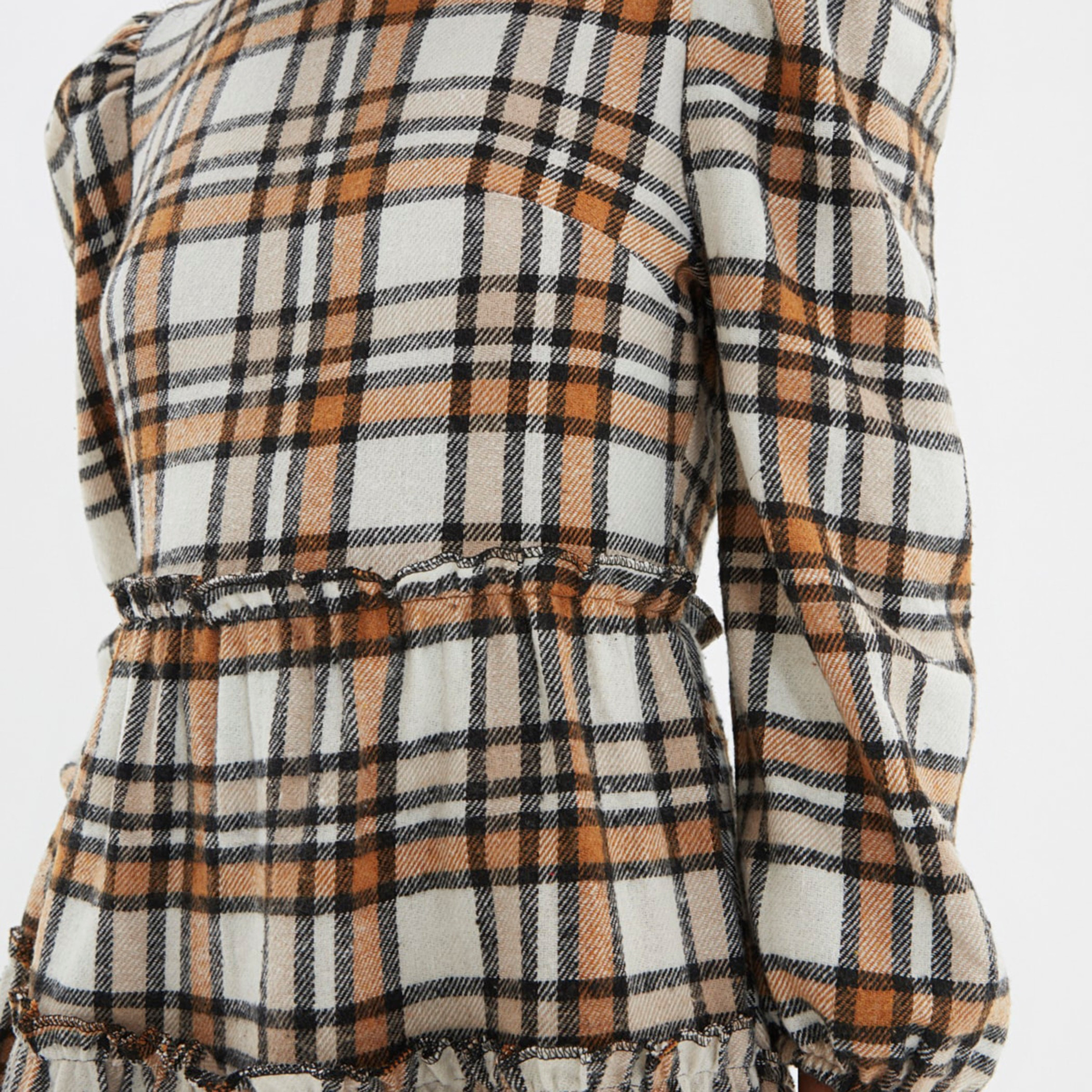 ترينديول متعدد الألوان قصير فستان-women-clothing-dresses-image-1
