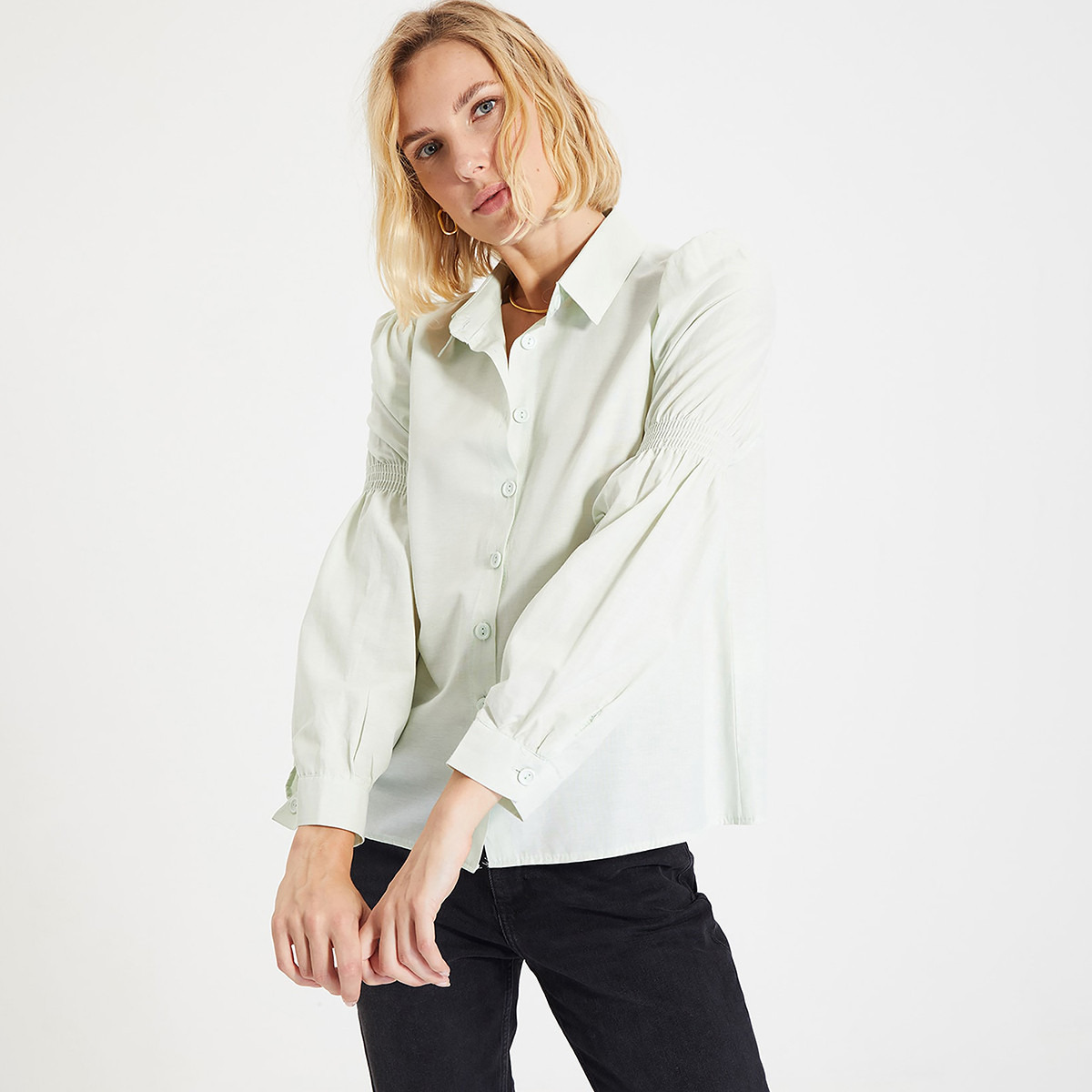 ترينديول أخضر قميص-women-clothing-shirtsandblouses-blouses-image-8