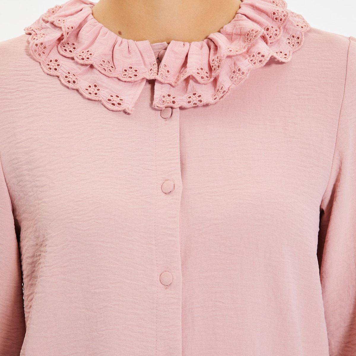 ترينديول لون القرنفل قميص-women-clothing-shirtsandblouses-blouses-image-4