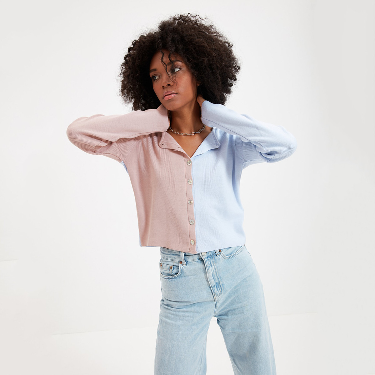 ترينديول لون القرنفل بالأزرار-women-winterwear-cardigansandjumpers-cardigans-image-1