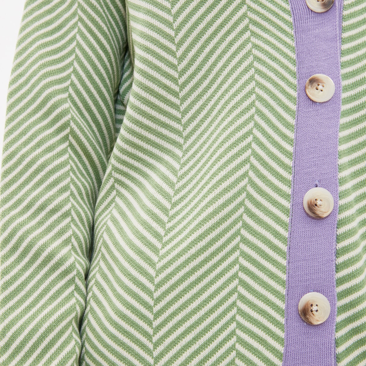 Trendyol Women Striped V-Neck Cardigan-women-winterwear-cardigansandjumpers-cardigans-image-3