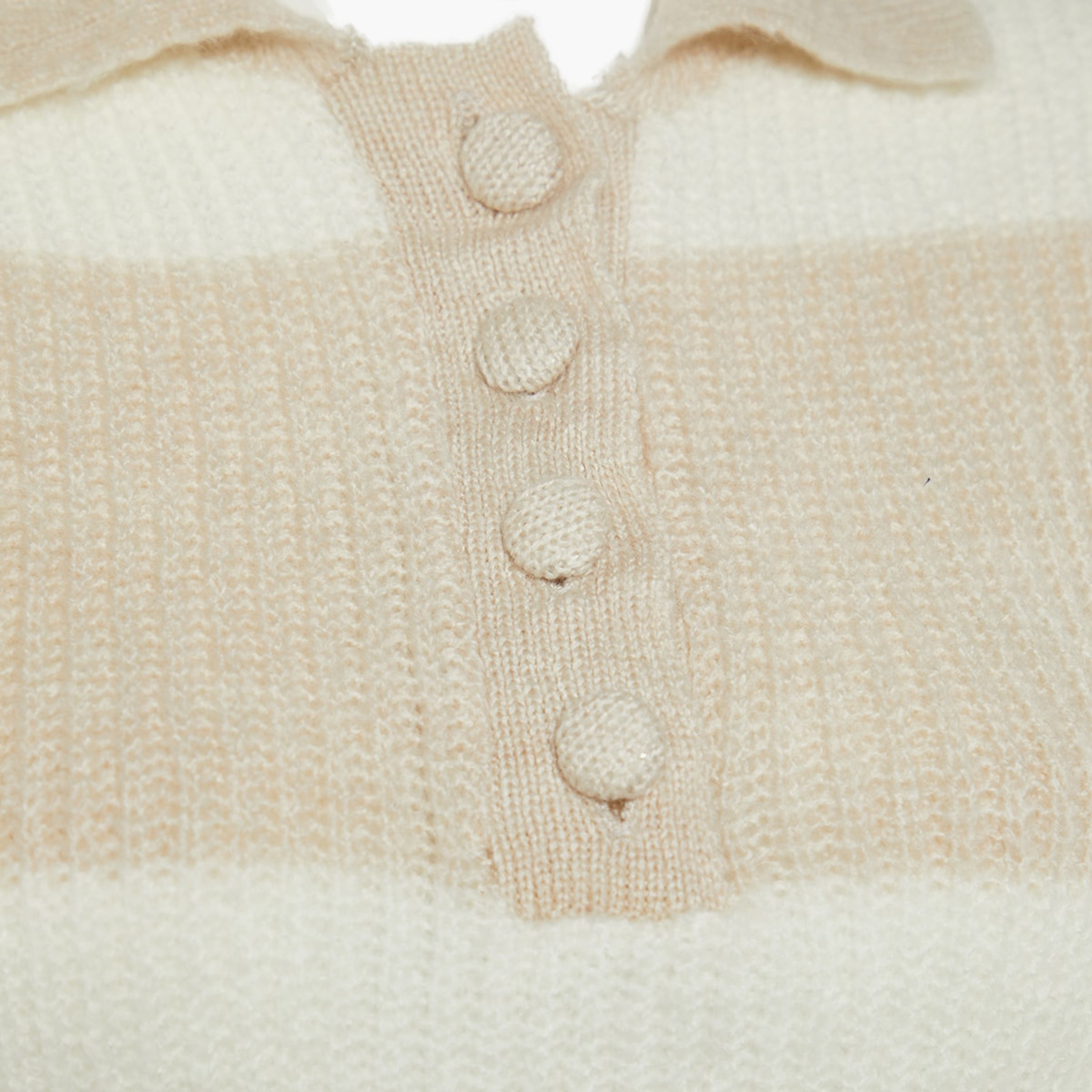 Trendyolmilla Stone Color-Blocked Collared Dropped Sleeves Women's Sweater-women-winterwear-cardigansandjumpers-jumpers-image-7