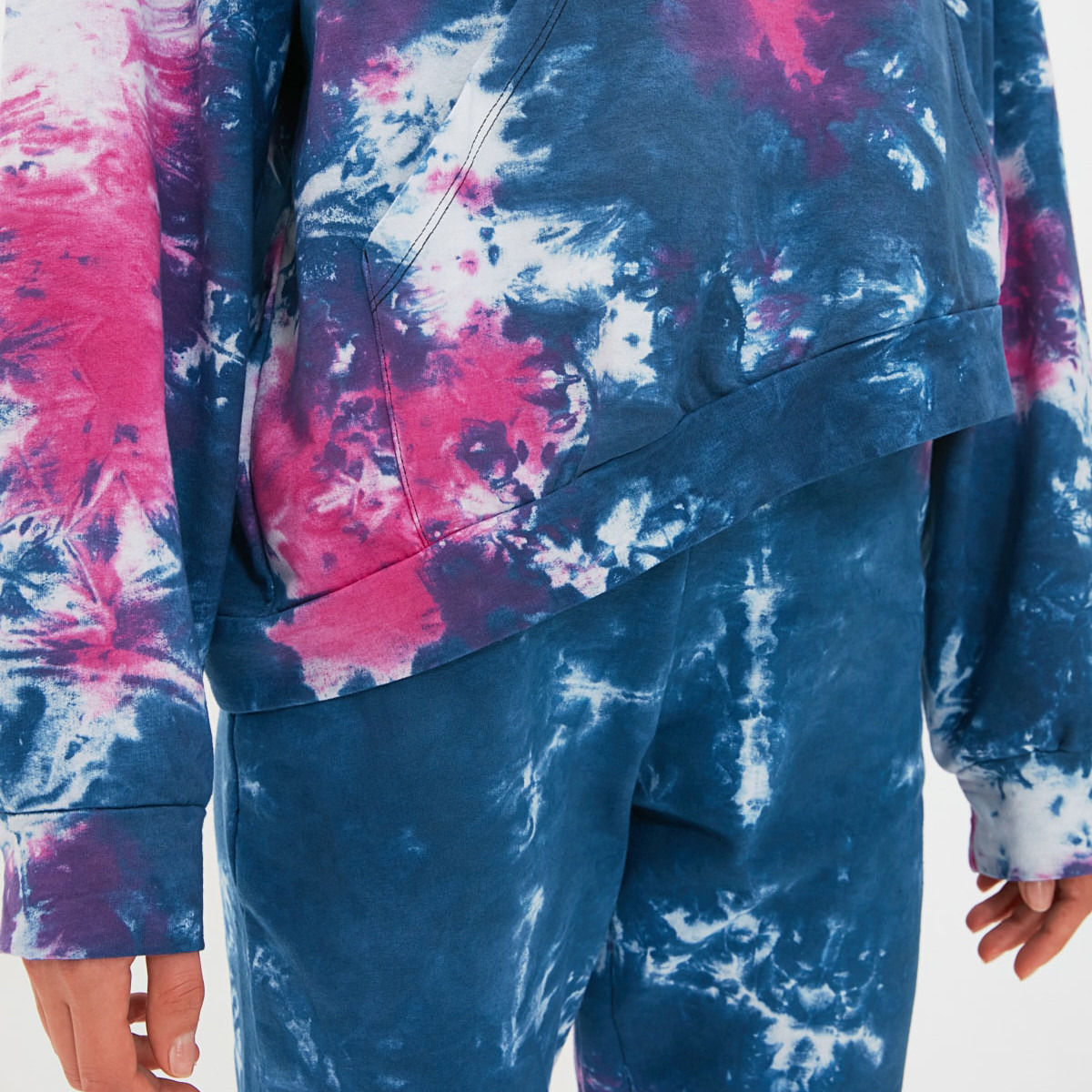 ترينديول أزرق قميص من النوع الثقيل-women-winterwear-hoodiesandsweatshirts-hoodies-image-3