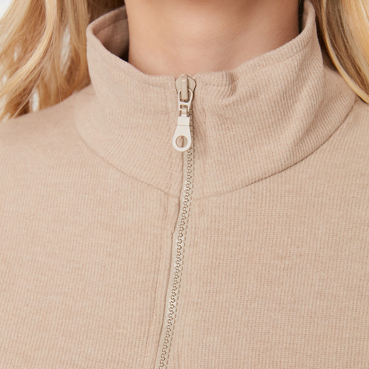 新品未使用argue wool Gauze pullover beige Maison Margiela // Beige Wool Elbow Patch Knit Sweater – VSP
