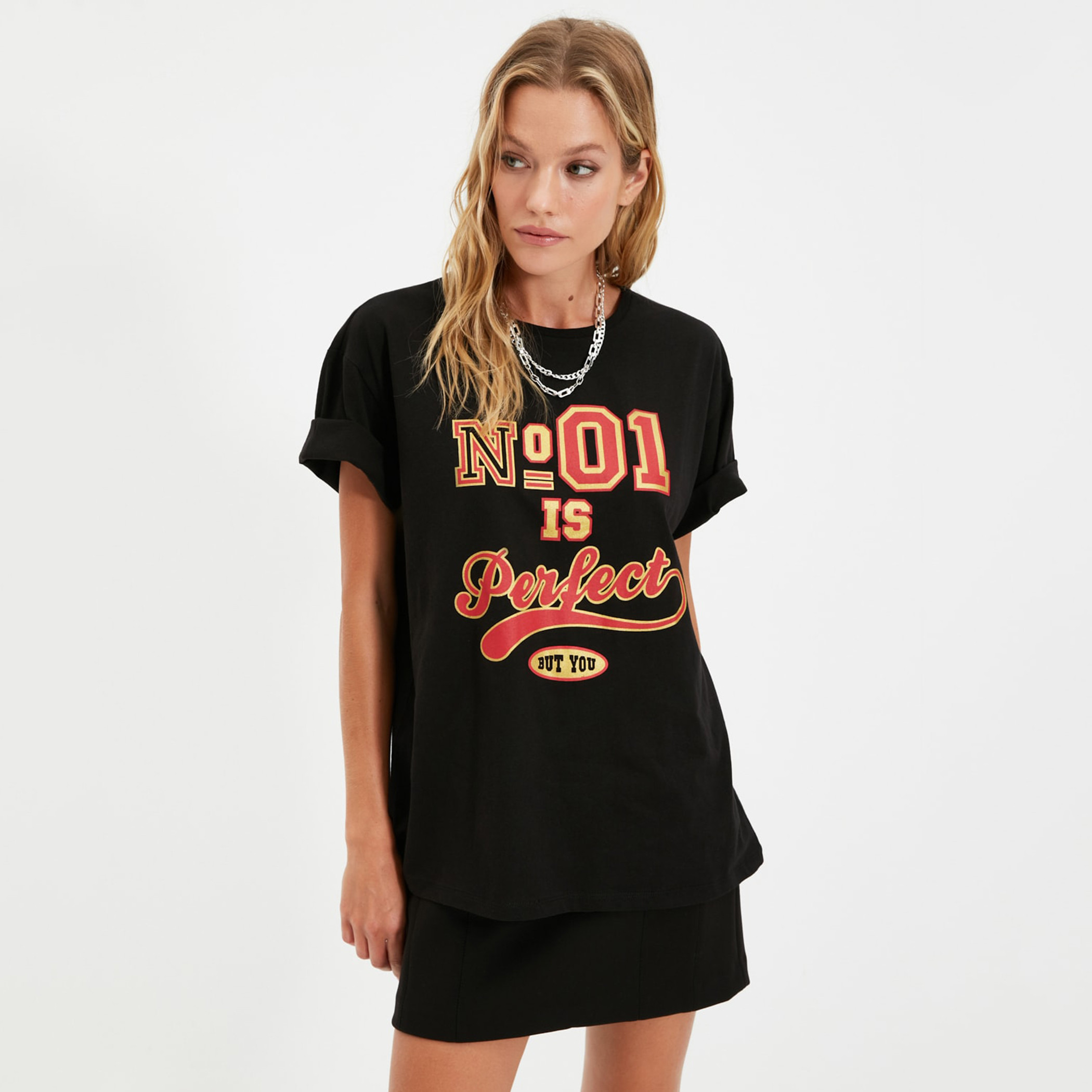 Trendyol Women Printed Crew Neck T-Shirt-PROMO_CP_OM_BUY6GET20PEROFF_1234-image-2