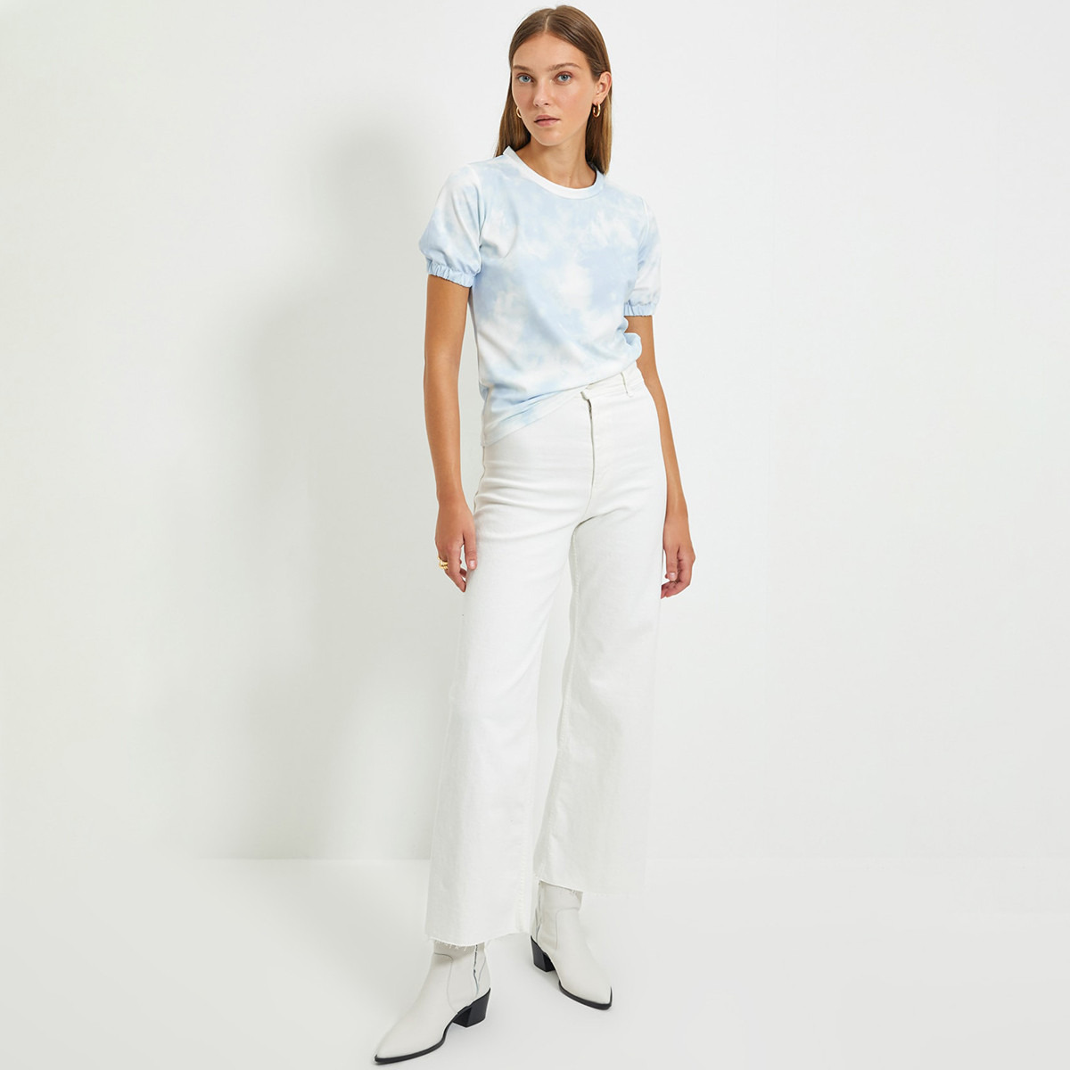 ترينديول أزرق تي شيرت-women-clothing-tshirts-image-15